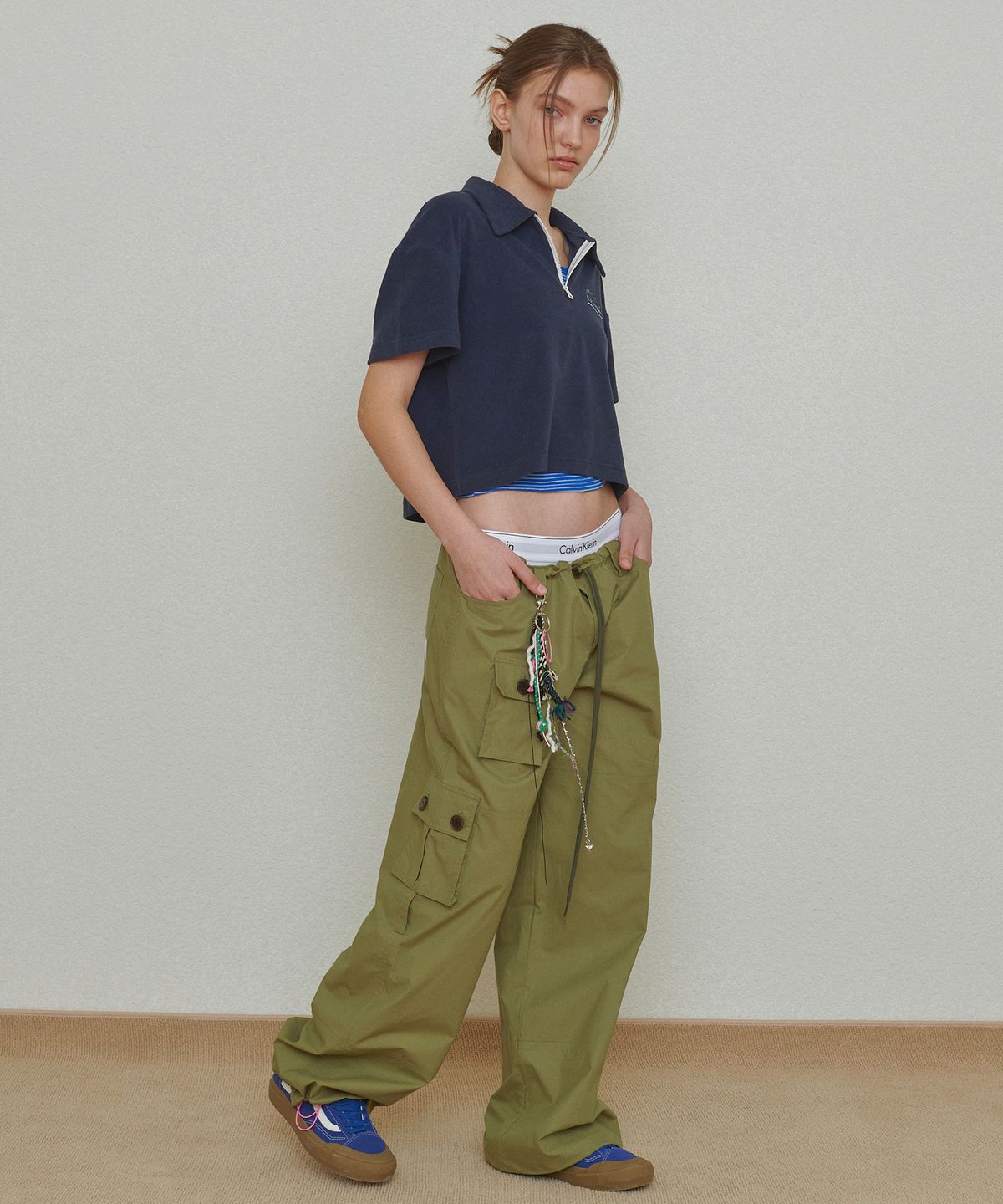 하케쉬(HACKESCH) Tetti Zipup Top_Navy