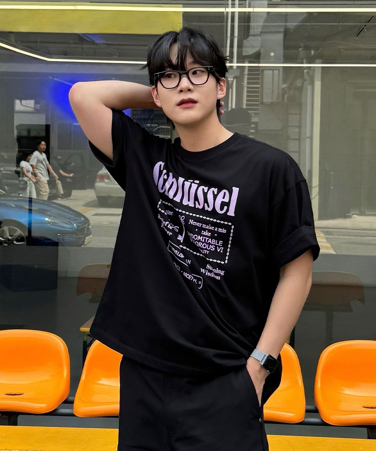 마틴플랜(MARTIN PLAN) Answer Key Half T - BLACK