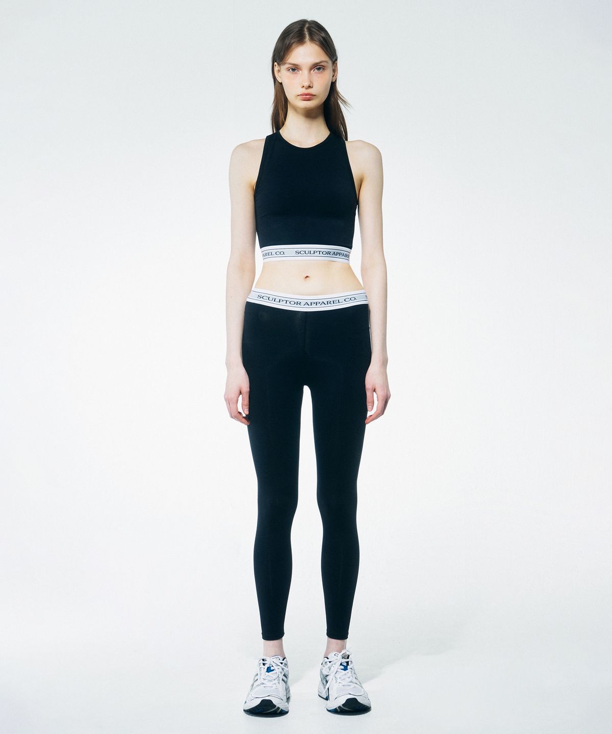 스컬프터(SCULPTOR) Banding Training Tights Black