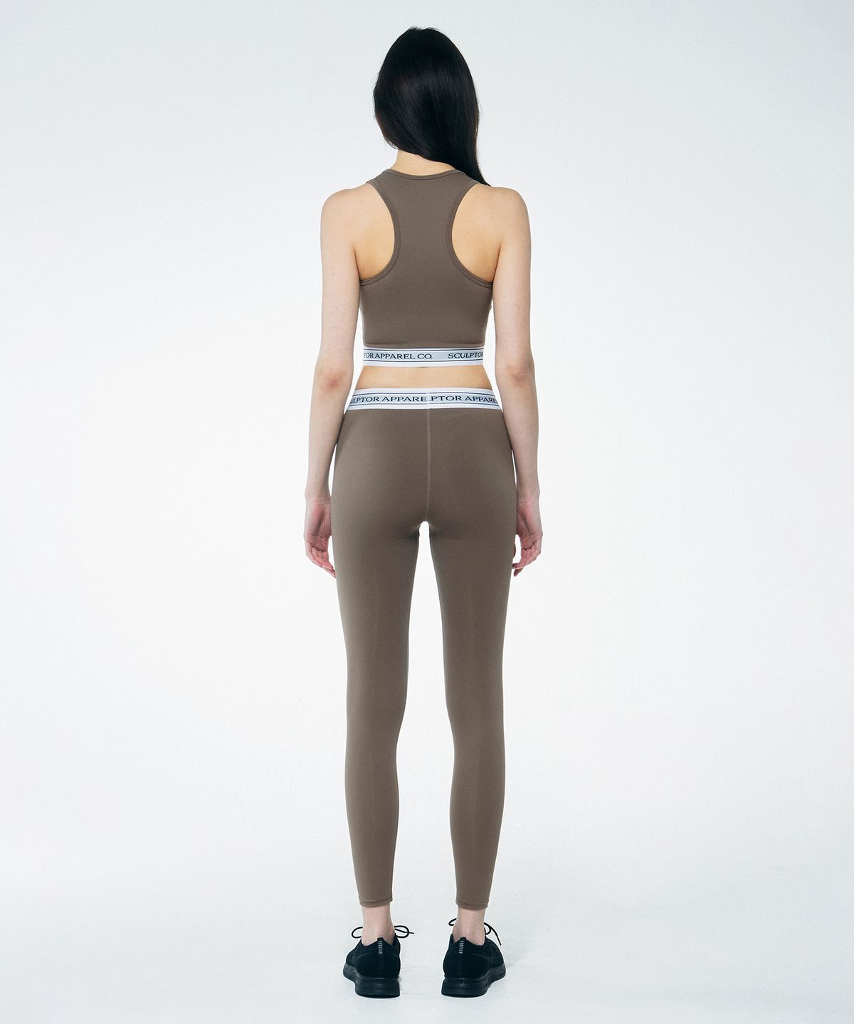 스컬프터(SCULPTOR) Banding Training Tights Brown