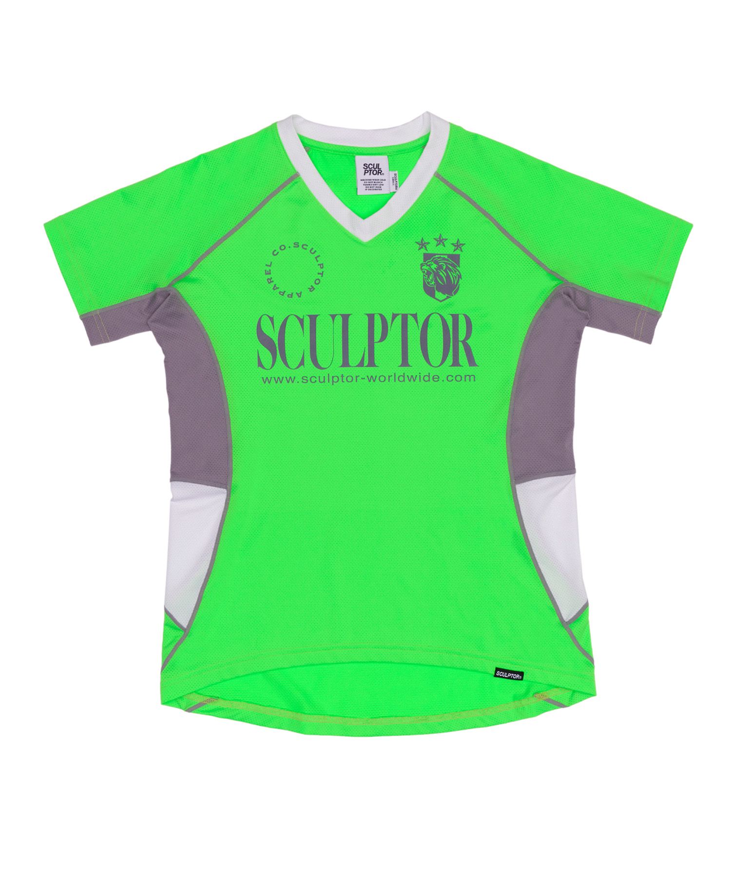 トップス SCULPTOR Sports Jersey Tee MUSINSA | SCULPTOR Sports Jersey Tee Acid Green