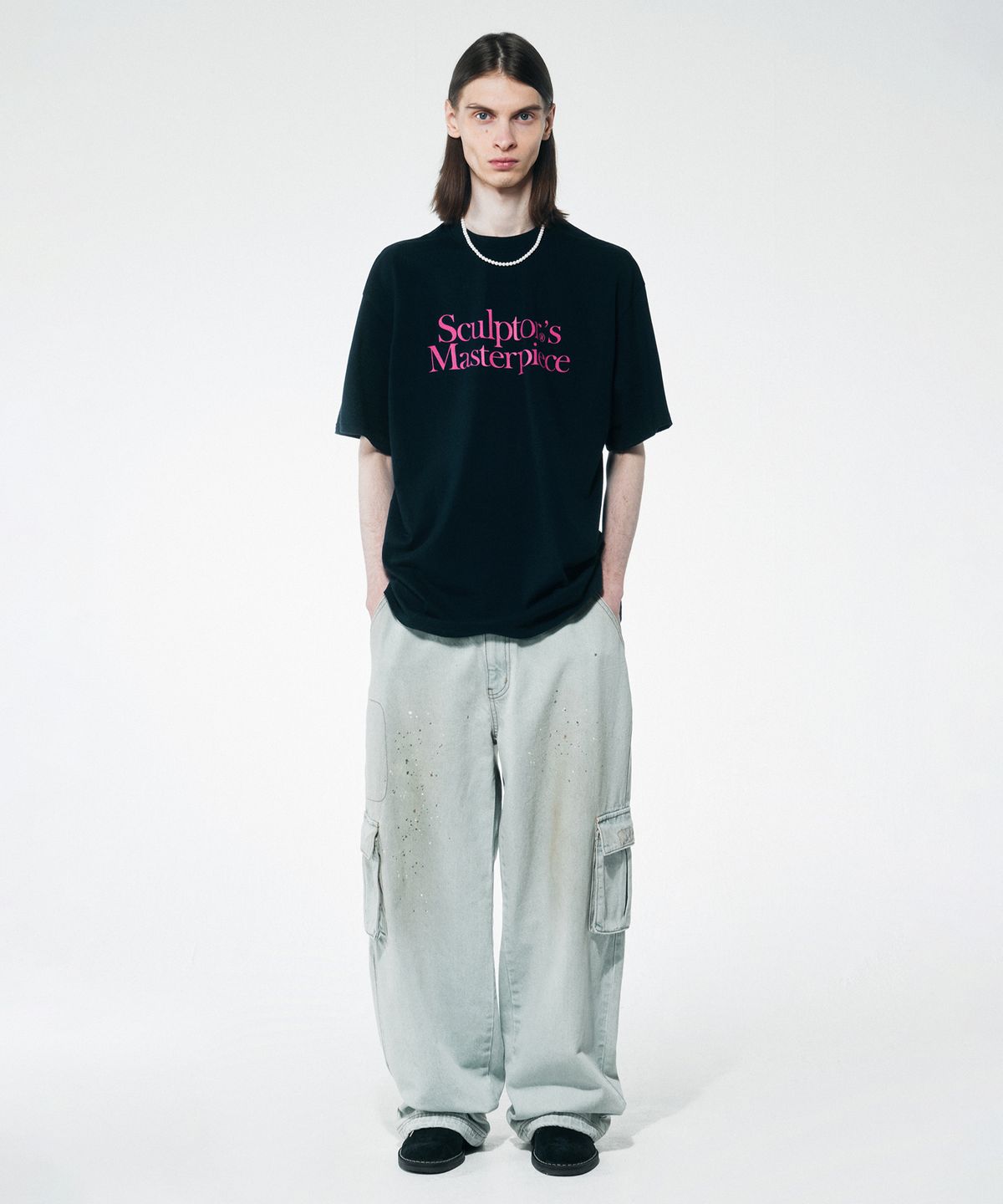 스컬프터(SCULPTOR) Masterpiece T-Shirts Navy