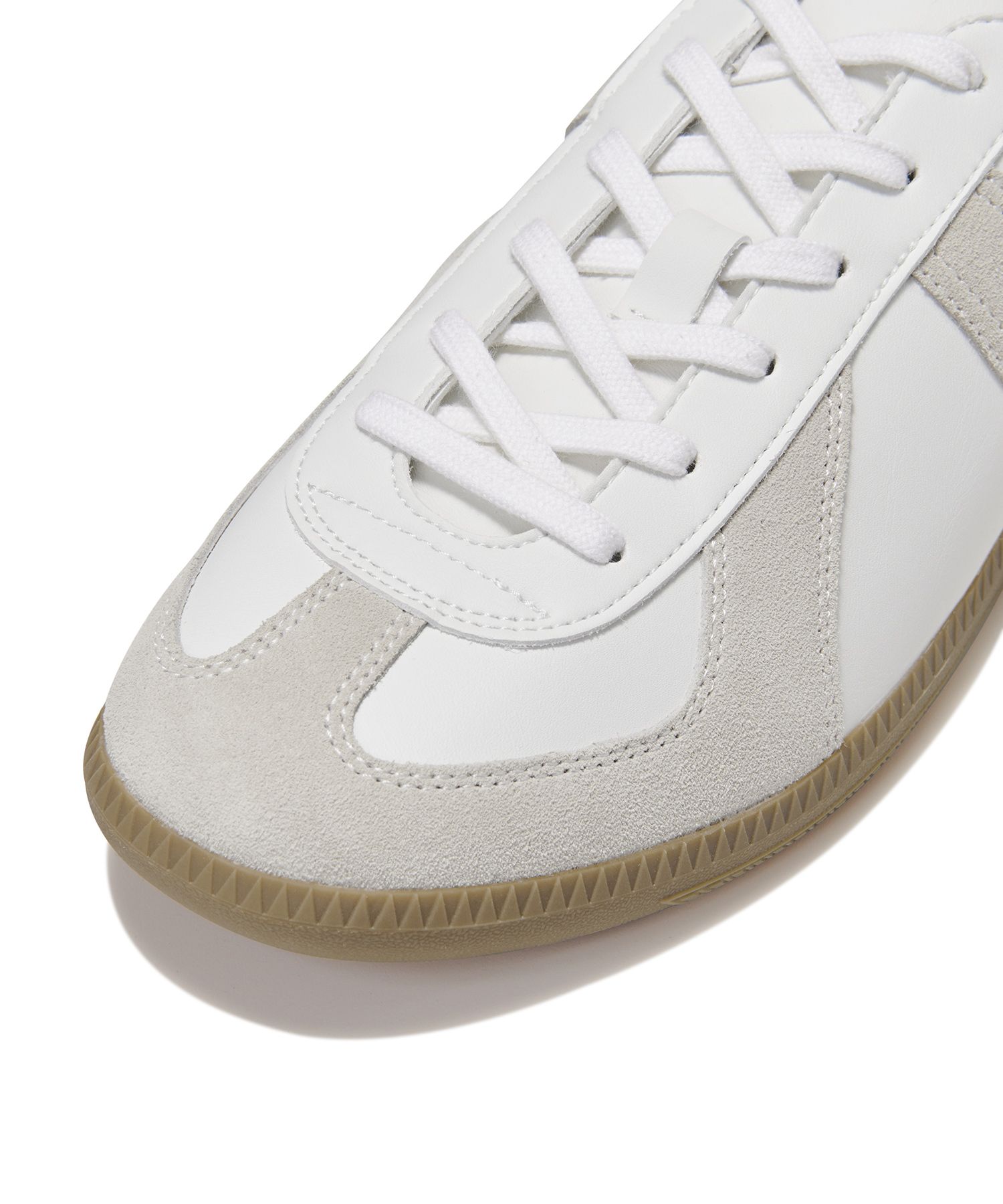 MUSINSA STANDARD ドイツ軍スニーカーMark2_UNISEX MUSINSA | MUSINSA STANDARD German Army Sneakers Mark 2 [White]