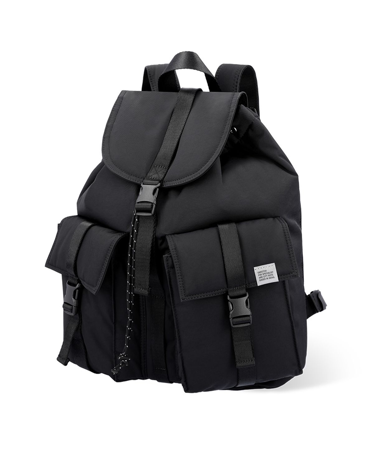 스위치(SWEETCH) CITY BOYS RUCKSACK 001 S Black