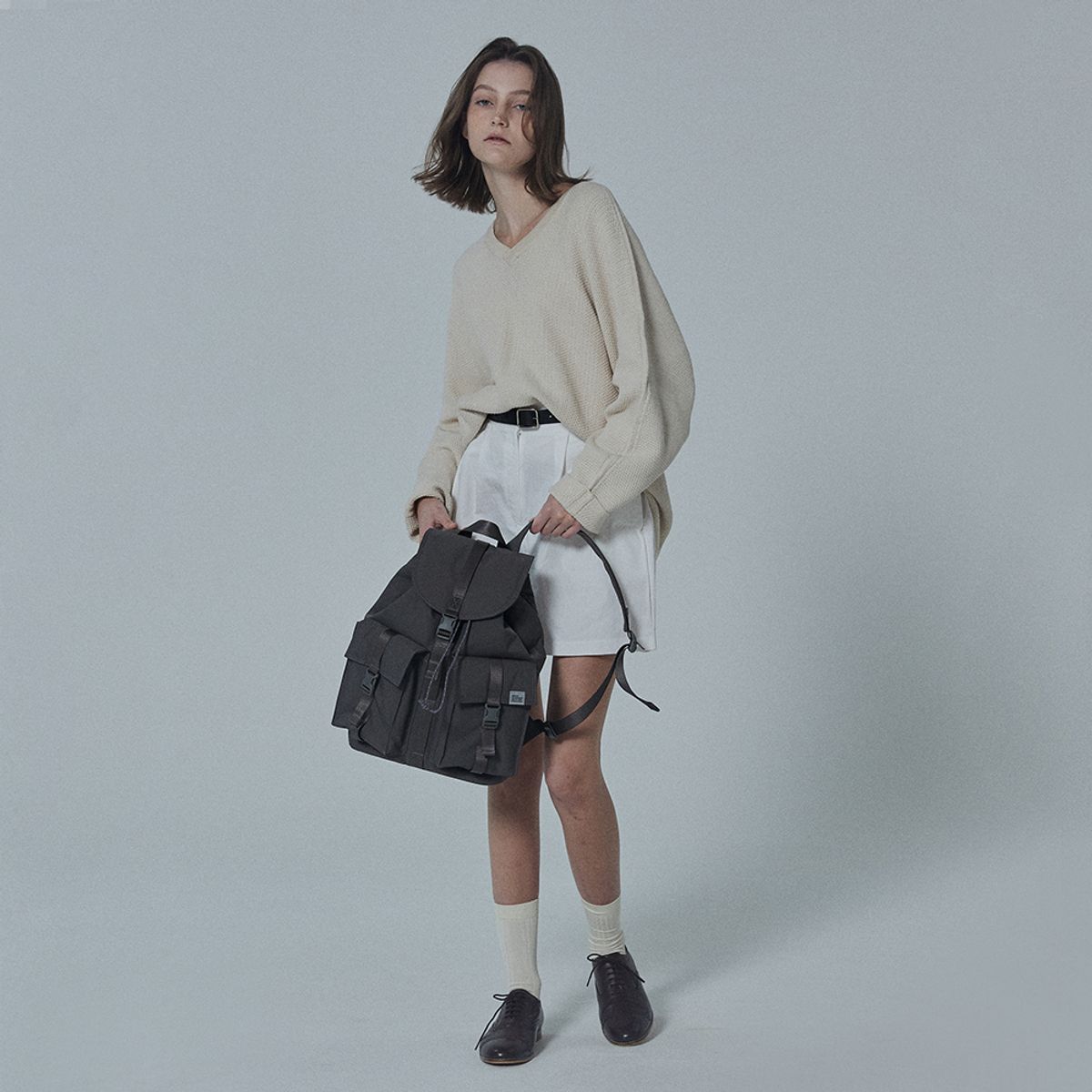 스위치(SWEETCH) CITY BOYS RUCKSACK 001 S Stone Grey