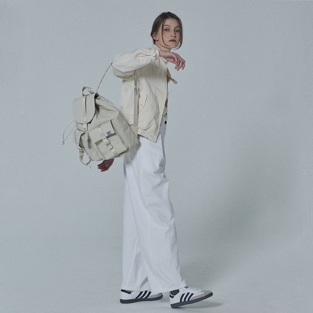 스위치(SWEETCH) CITY BOYS RUCKSACK 001 S Cream