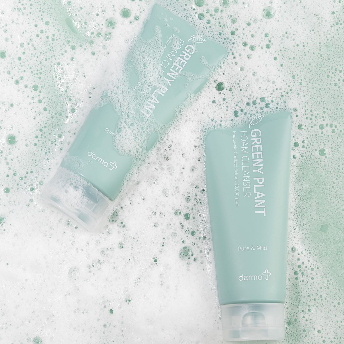 더마제이(DERMA J) 그리니 플란트 폼클렌저 140ml