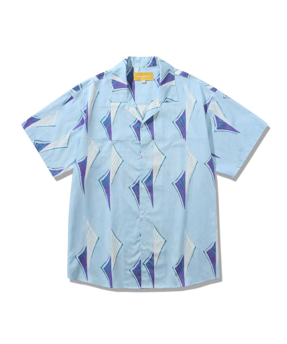 메인부스(MAINBOOTH) Weekend Half Shirts(SKY BLUE)