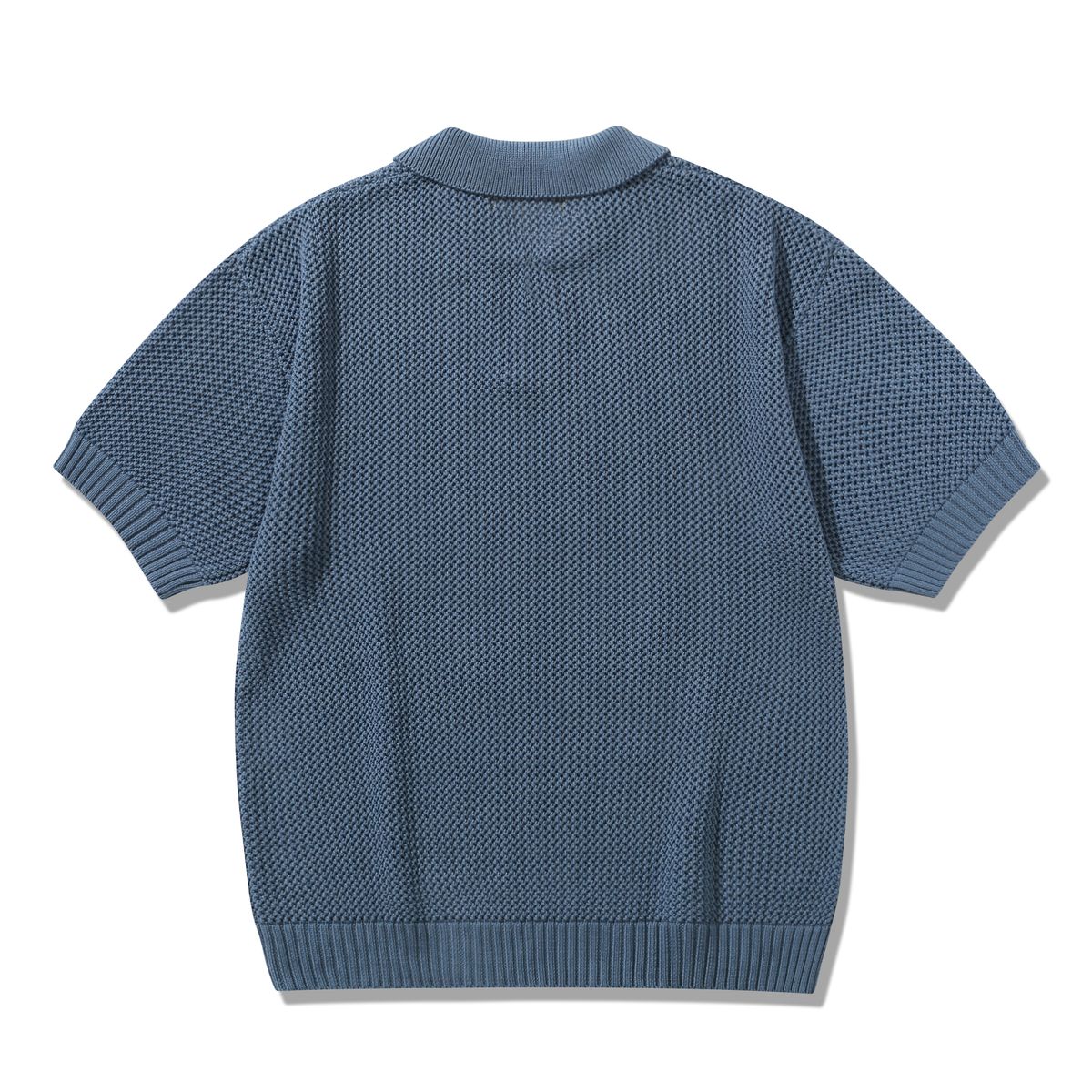 메인부스(MAINBOOTH) Sailing Oversized Punching Sweater(DUST BLUE)