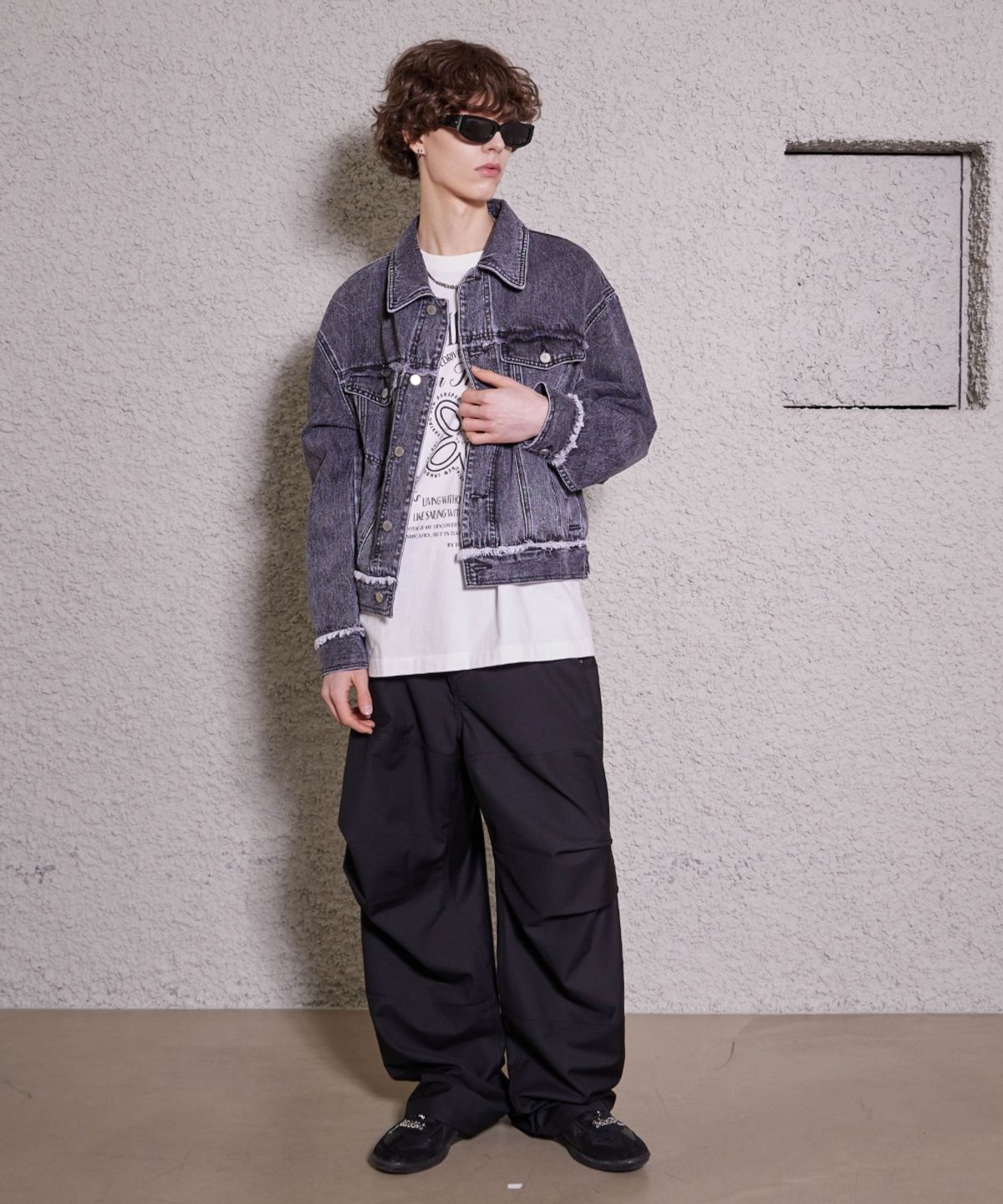 마틴플랜(MARTIN PLAN) Loose Out Denim Jacket - BROWN