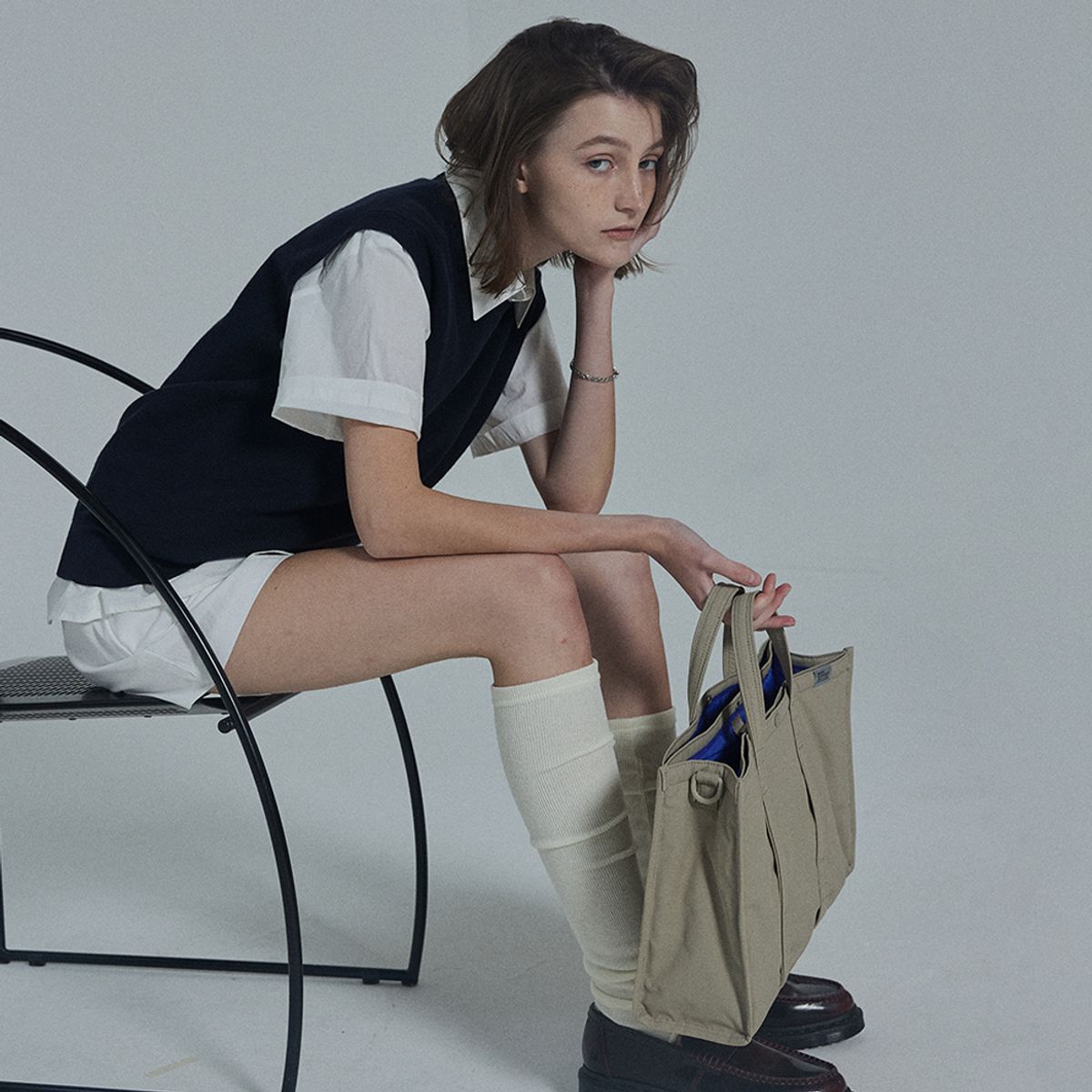 스위치(SWEETCH) TOTE BRIEF 001 WIDE M Sand