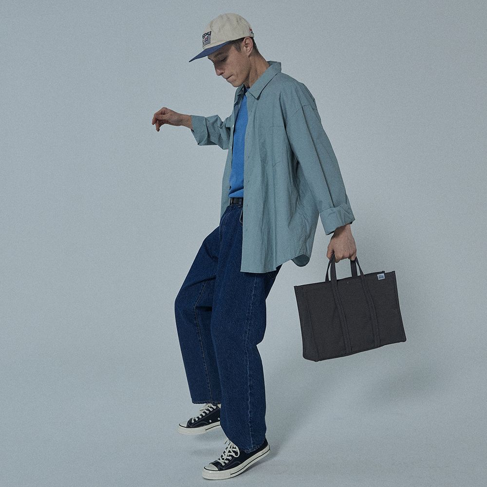 MUSINSA | SWEETCH TOTE BRIEF 001 WIDE M Stone Gray