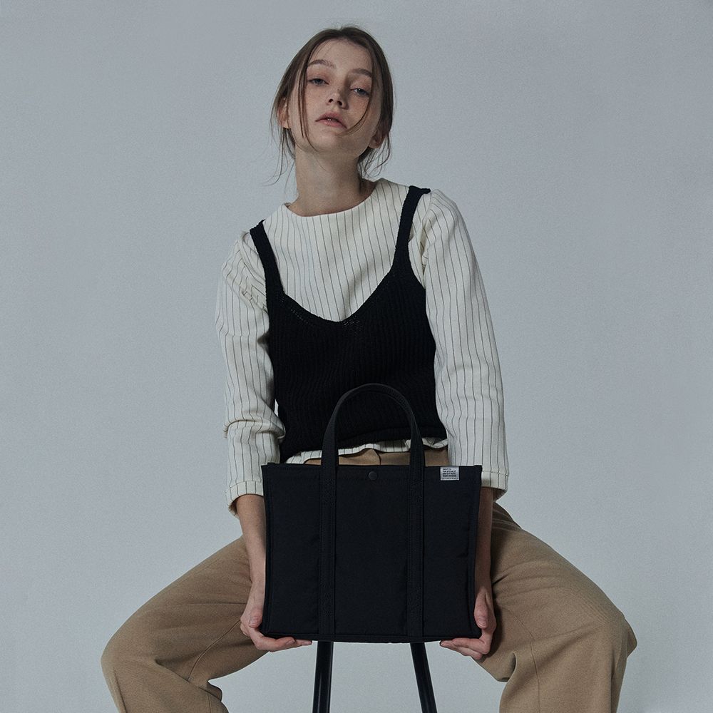 MUSINSA | SWEETCH TOTE BRIEF 001 WIDE S Black