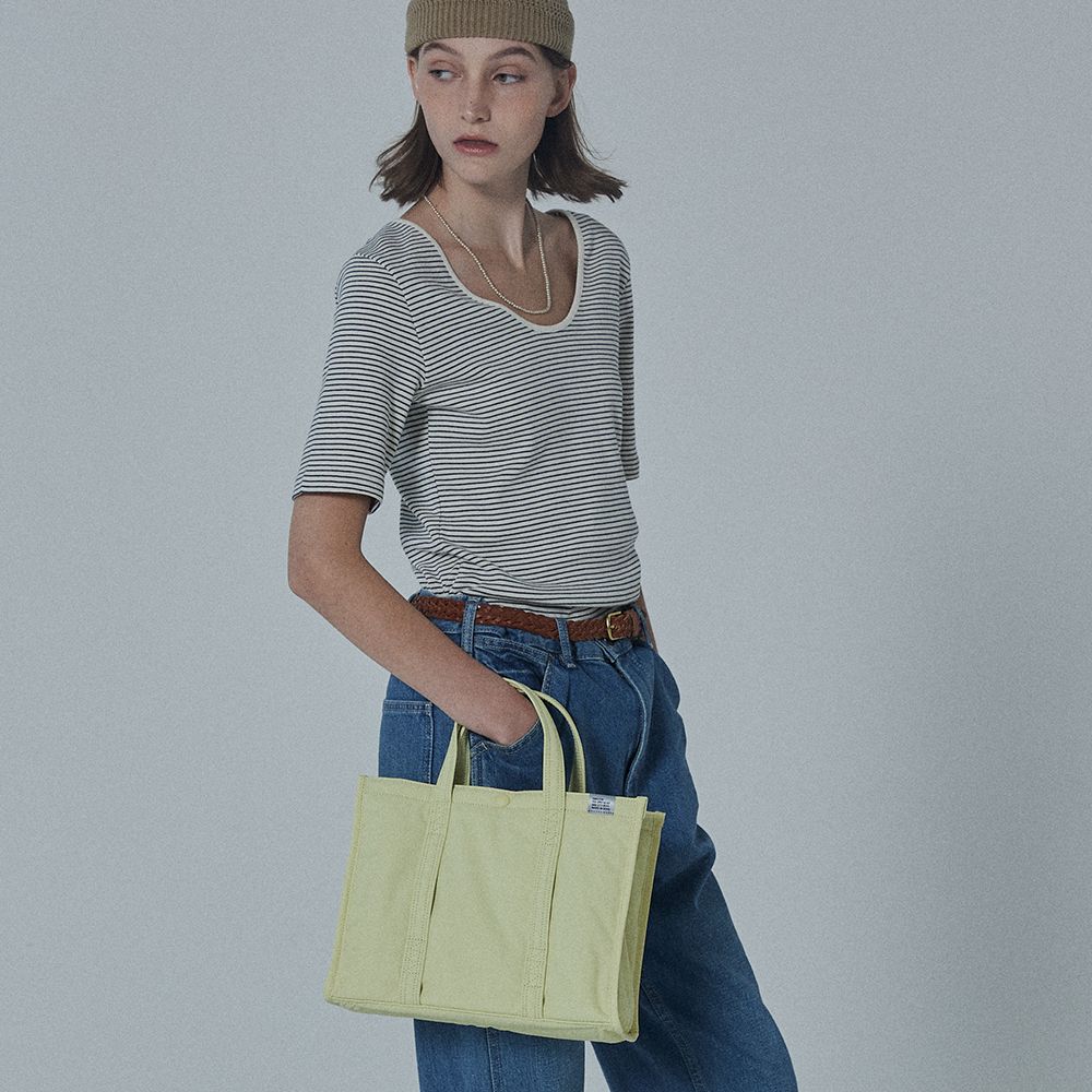 MUSINSA | SWEETCH TOTE BRIEF 001 WIDE S Lemon Yellow