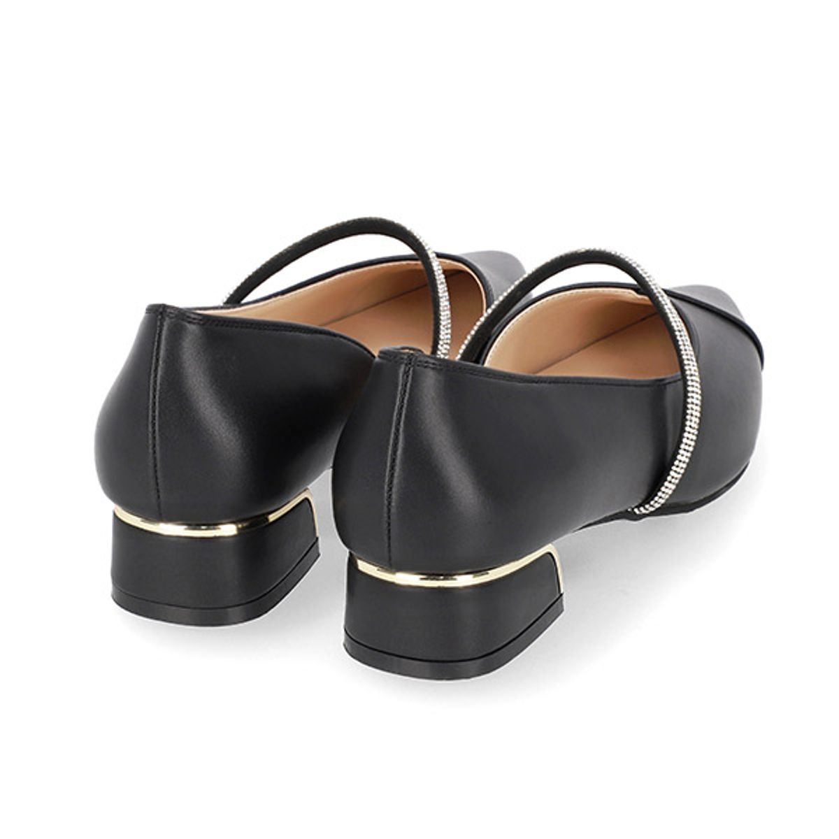 엘칸토(ELCANTO) 마쯔 여성 보석 스트랩  펌프스 3cm LCWD88M326