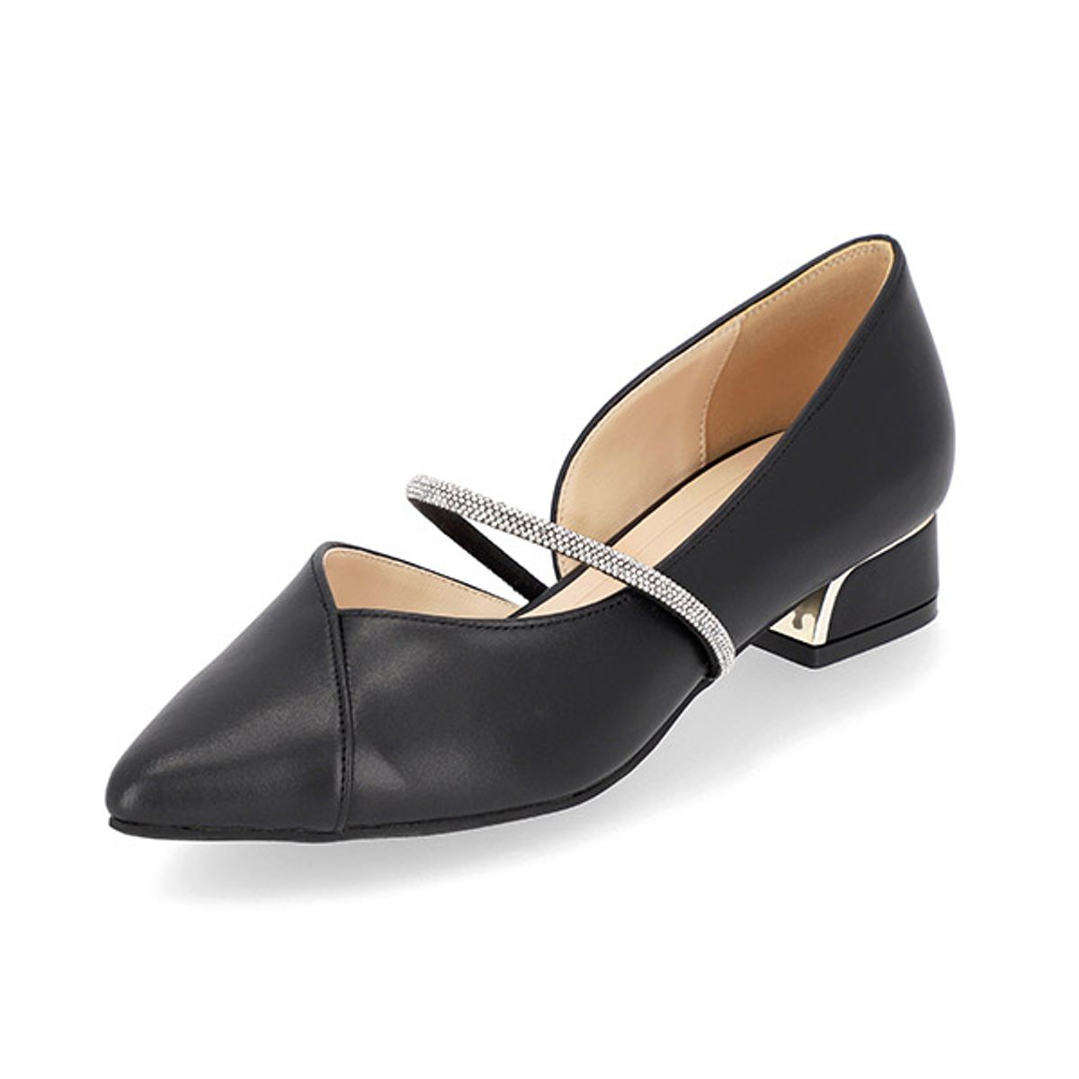 엘칸토(ELCANTO) 마쯔 여성 보석 스트랩  펌프스 3cm LCWD88M326