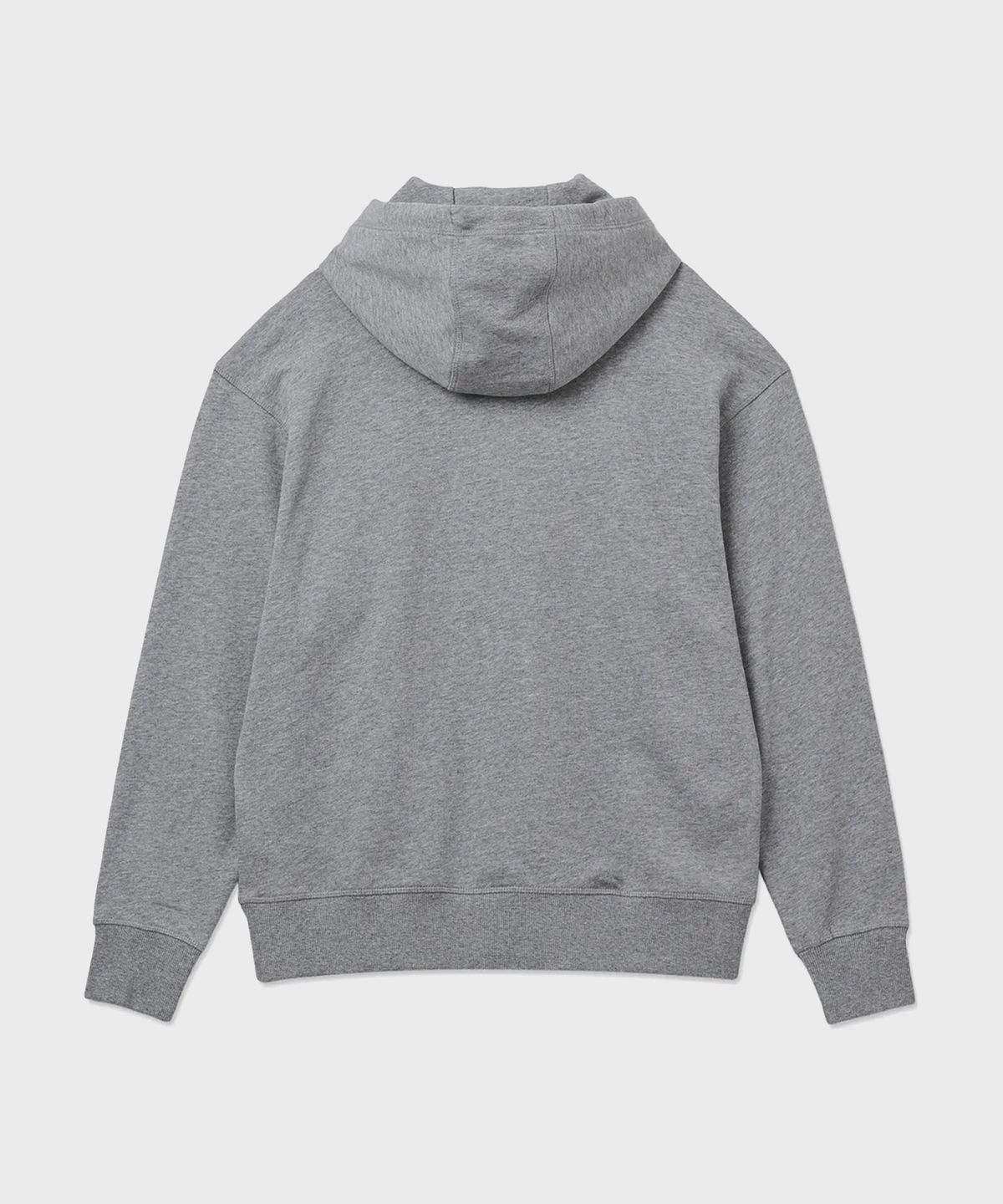 디키즈(DICKIES) 프렌치 테리 릴렉스드 스몰 자수 로고 후드 티셔츠 Grey