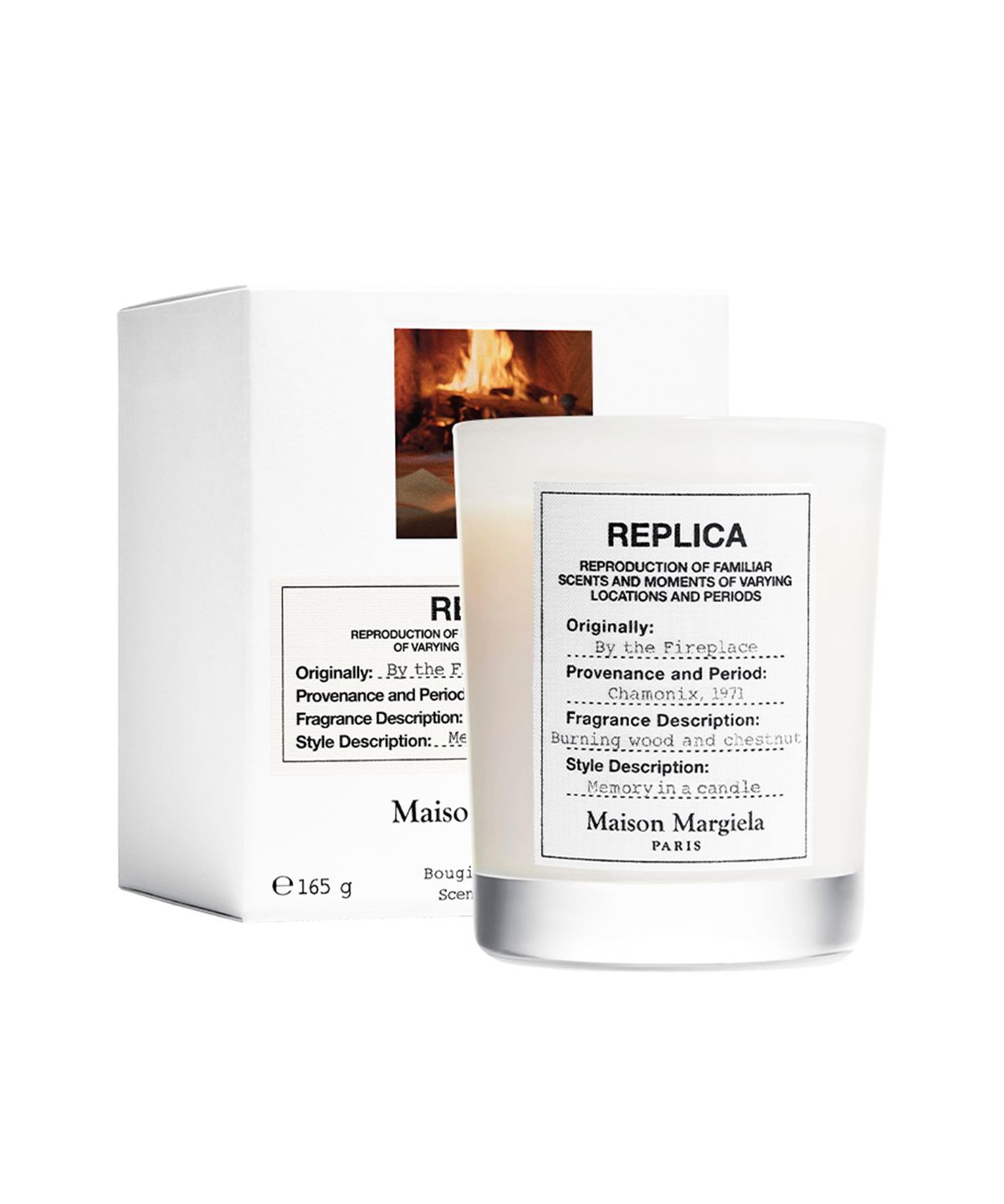 메종 마르지엘라 퍼퓸(MAISON MARGIELA PERFUME) 레플리카 바이 더 파이어플레이스 캔들 165G