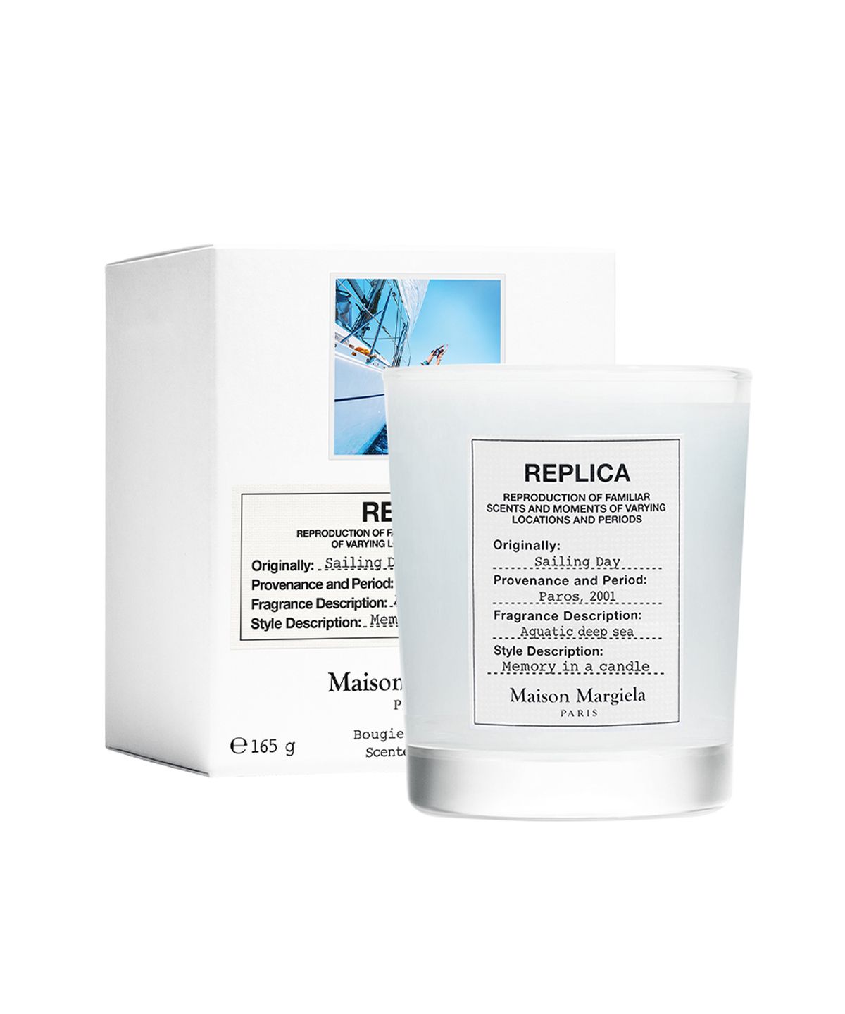 메종 마르지엘라 퍼퓸(MAISON MARGIELA PERFUME) 레플리카 세일링데이 캔들 165G