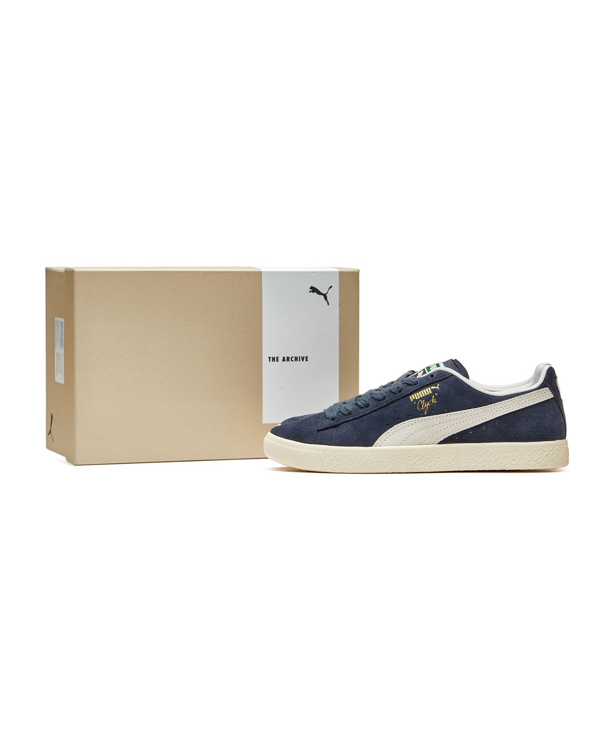 푸마(PUMA) 클라이드 OG - 네이비:화이트 / 391962-01