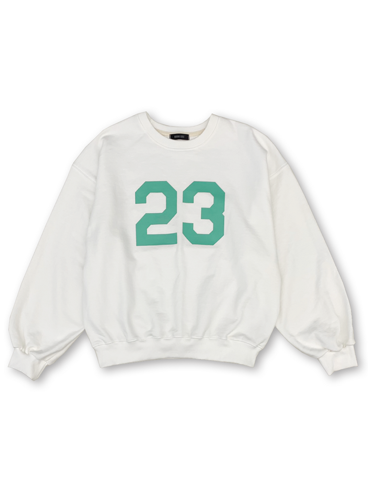 쿠키시(KOOKEESEE) 23 프린팅 스웻셔츠_아이보리