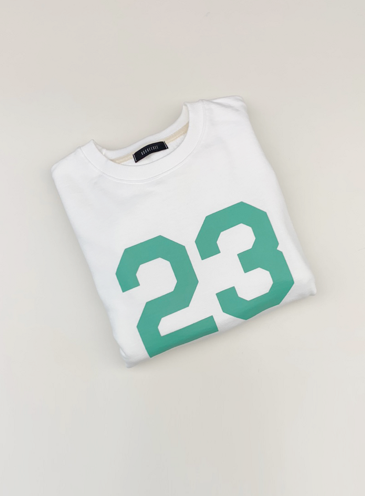 쿠키시(KOOKEESEE) 23 프린팅 스웻셔츠_아이보리