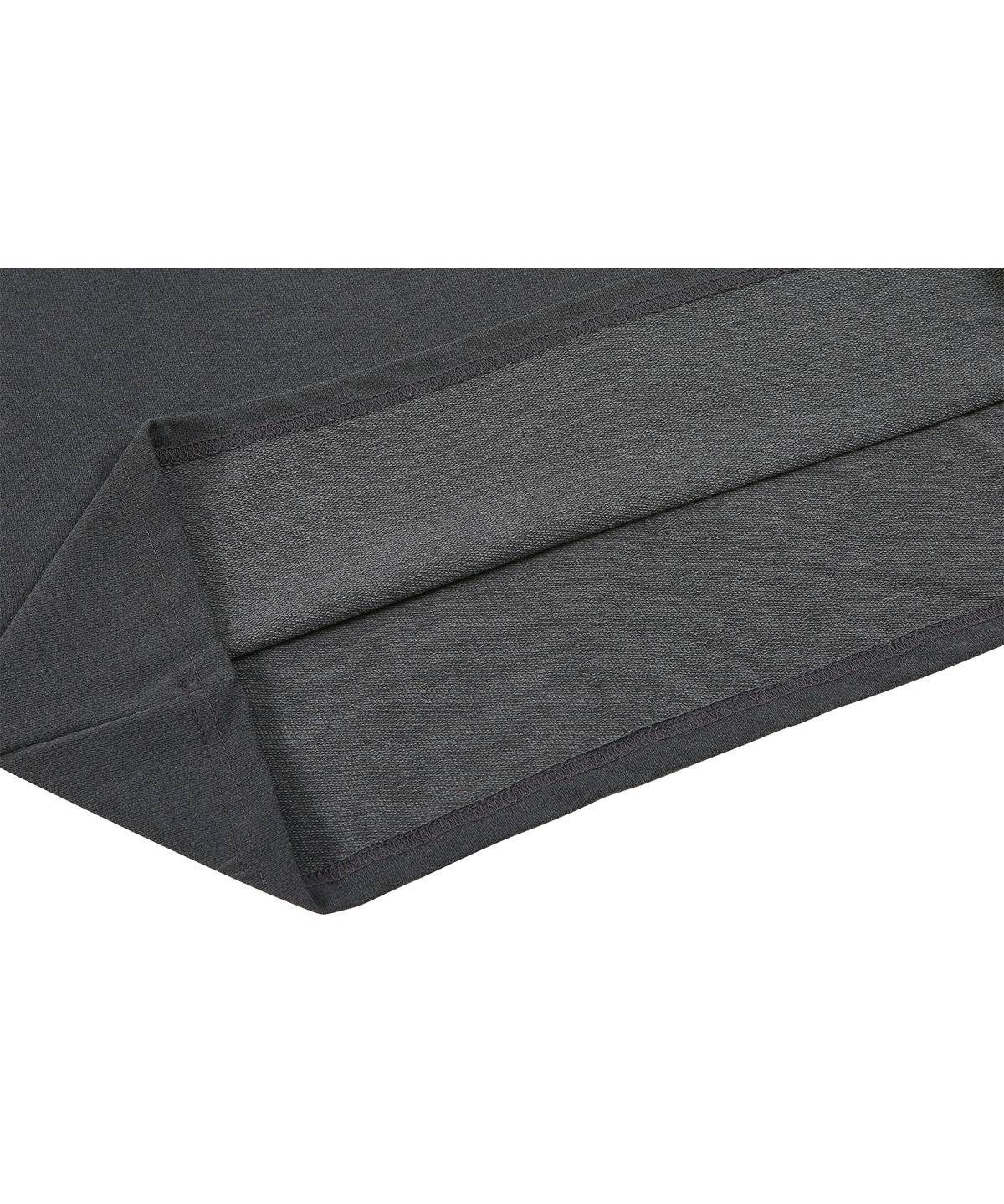 앳 더 모먼트(AT THE MOMENT) 플라워 로고 피그먼트 반팔티 (CHARCOAL)
