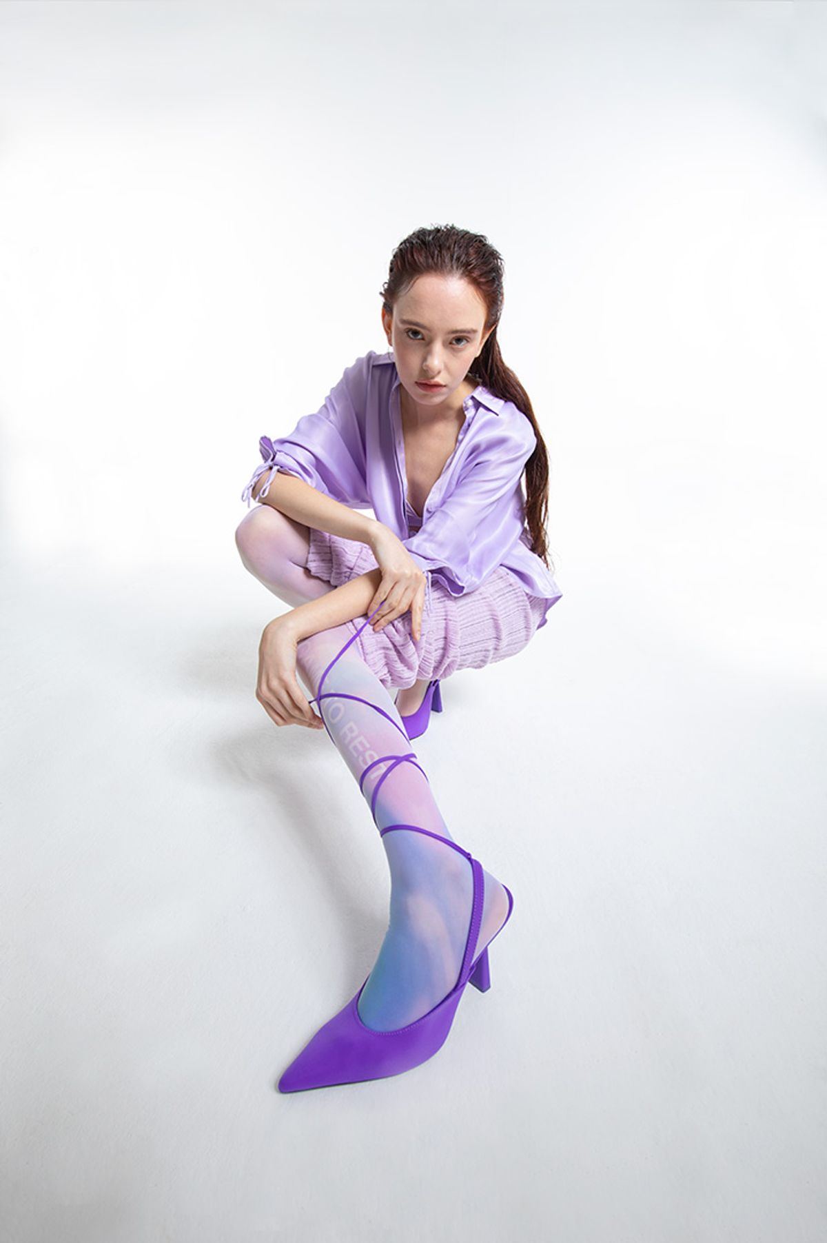 로맨틱타이거(ROMANTIC TIGER) Prism Multicolor tights