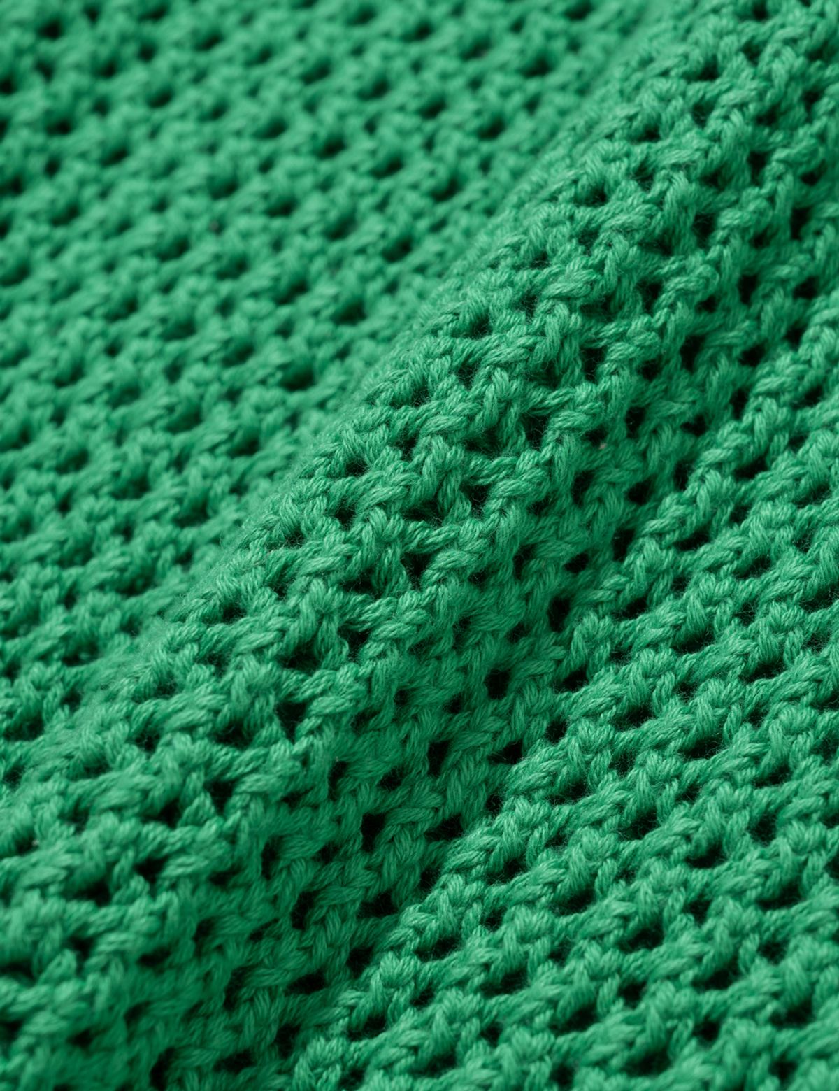 니티드(KNITTED) 네트 라운드 베스트 GREEN