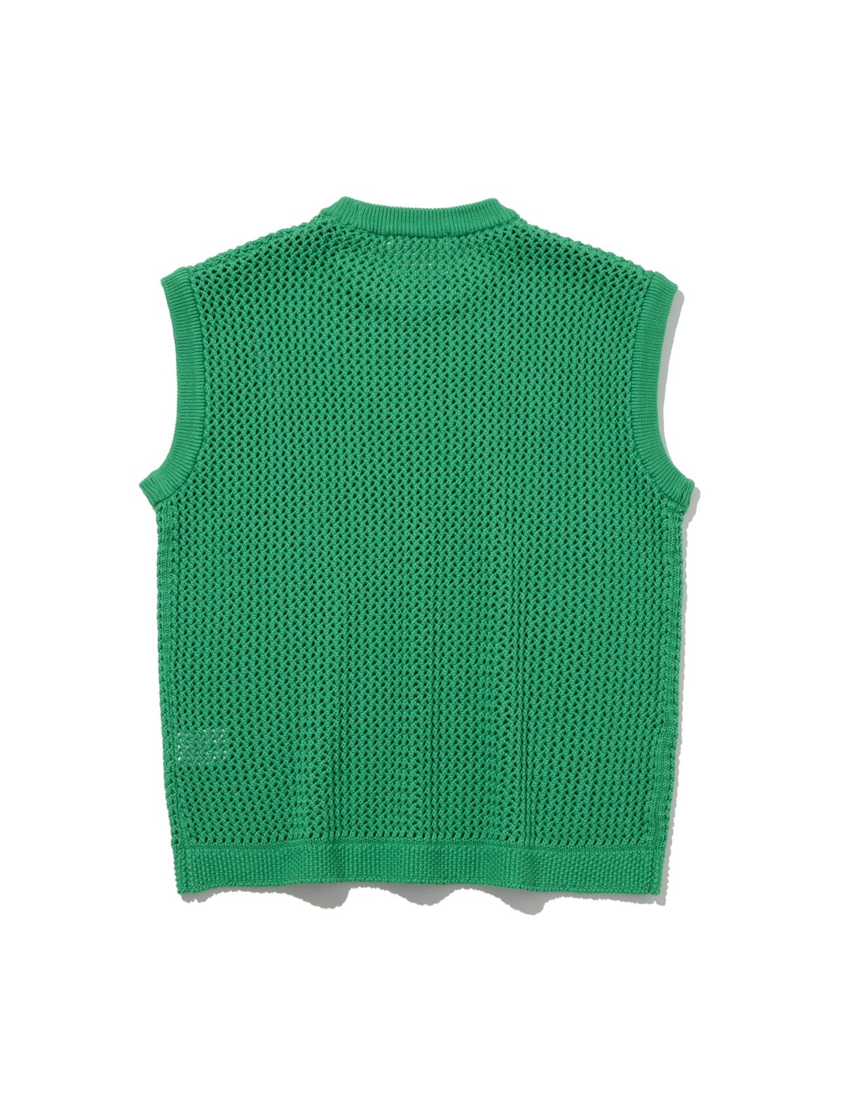 니티드(KNITTED) 네트 라운드 베스트 GREEN