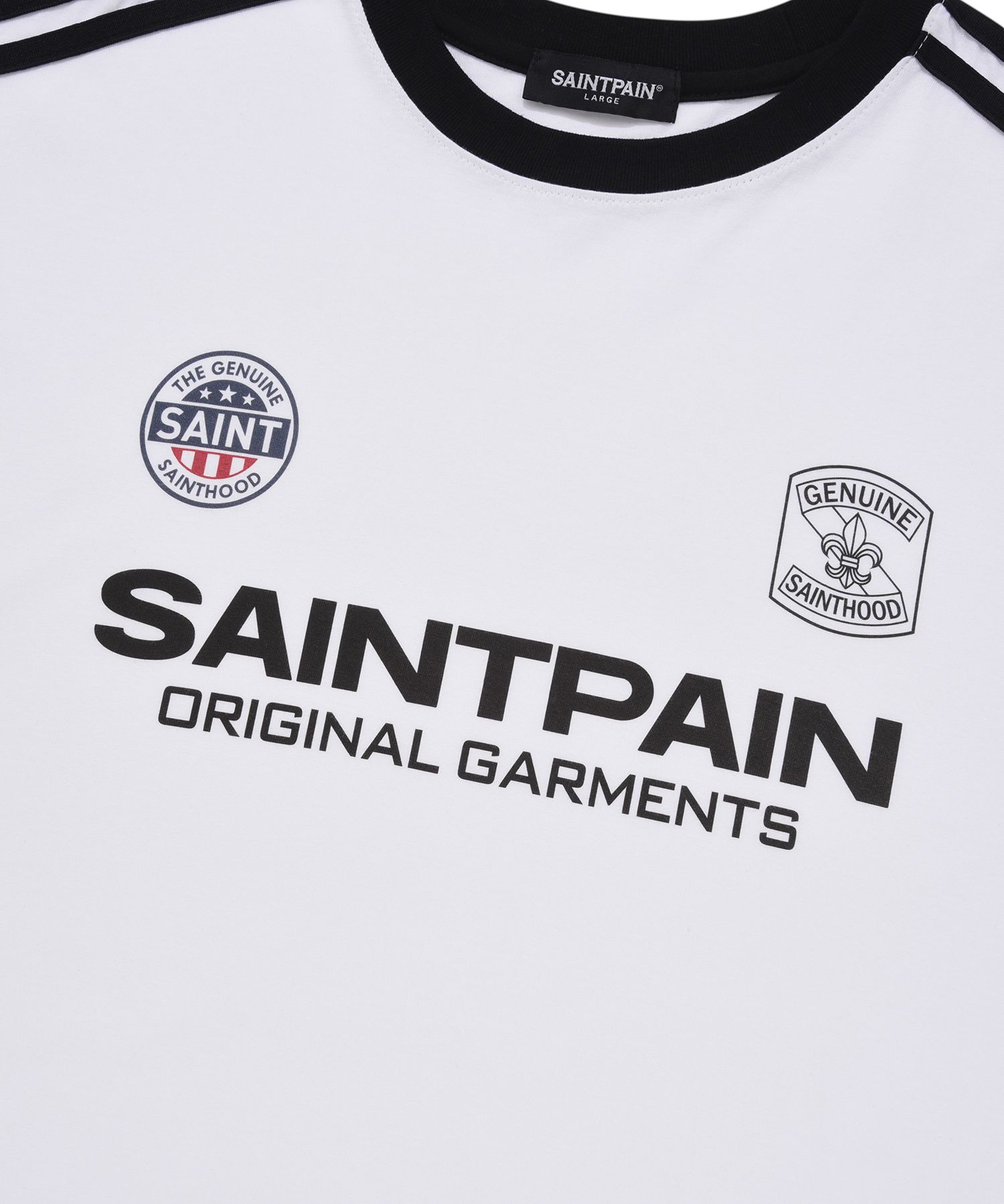 MUSINSA | SAINTPAIN SP Saint Club Long Sleeve - White