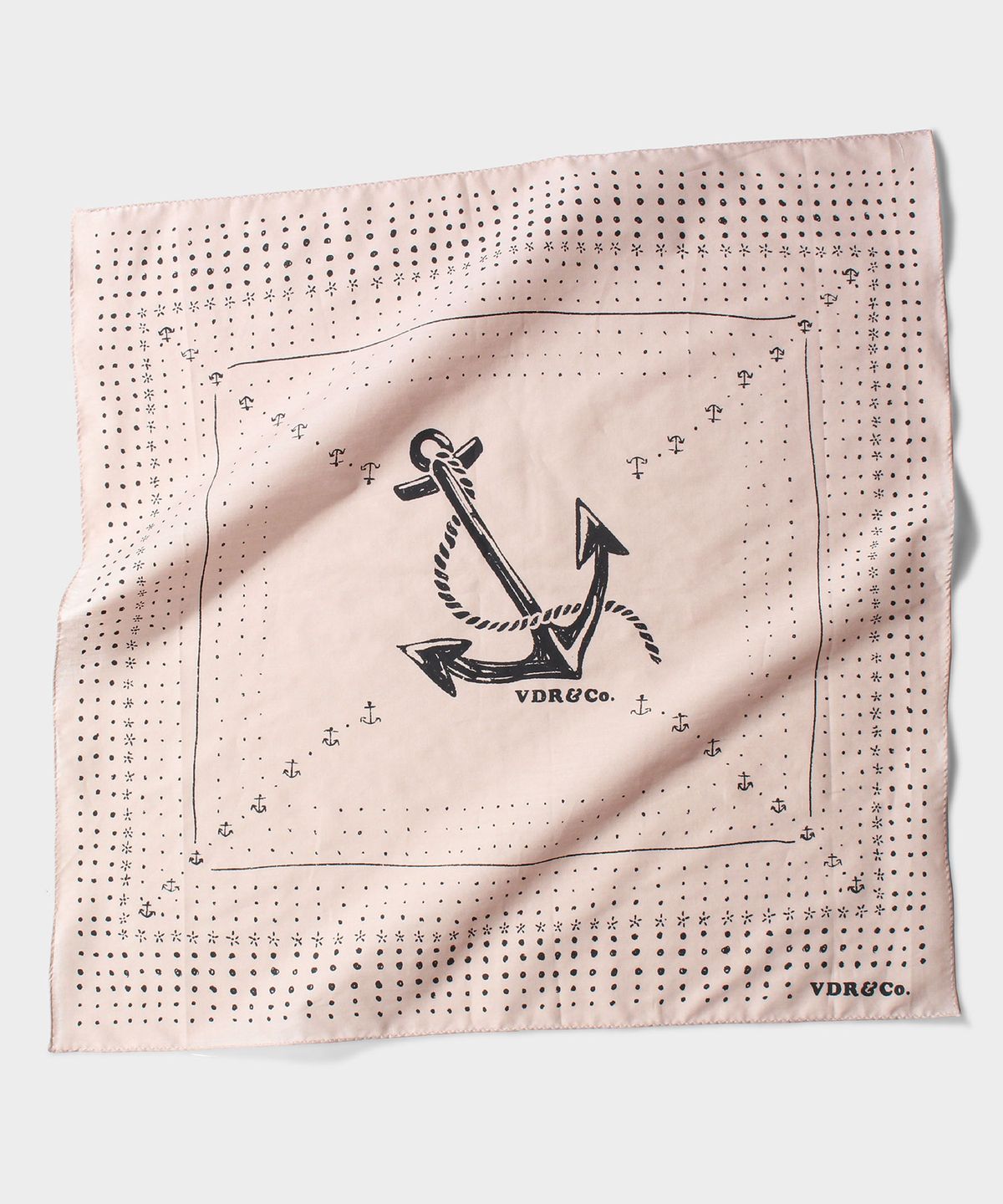 비디알(VDR) (50X50) ANCHOR BANDANA [Peach]