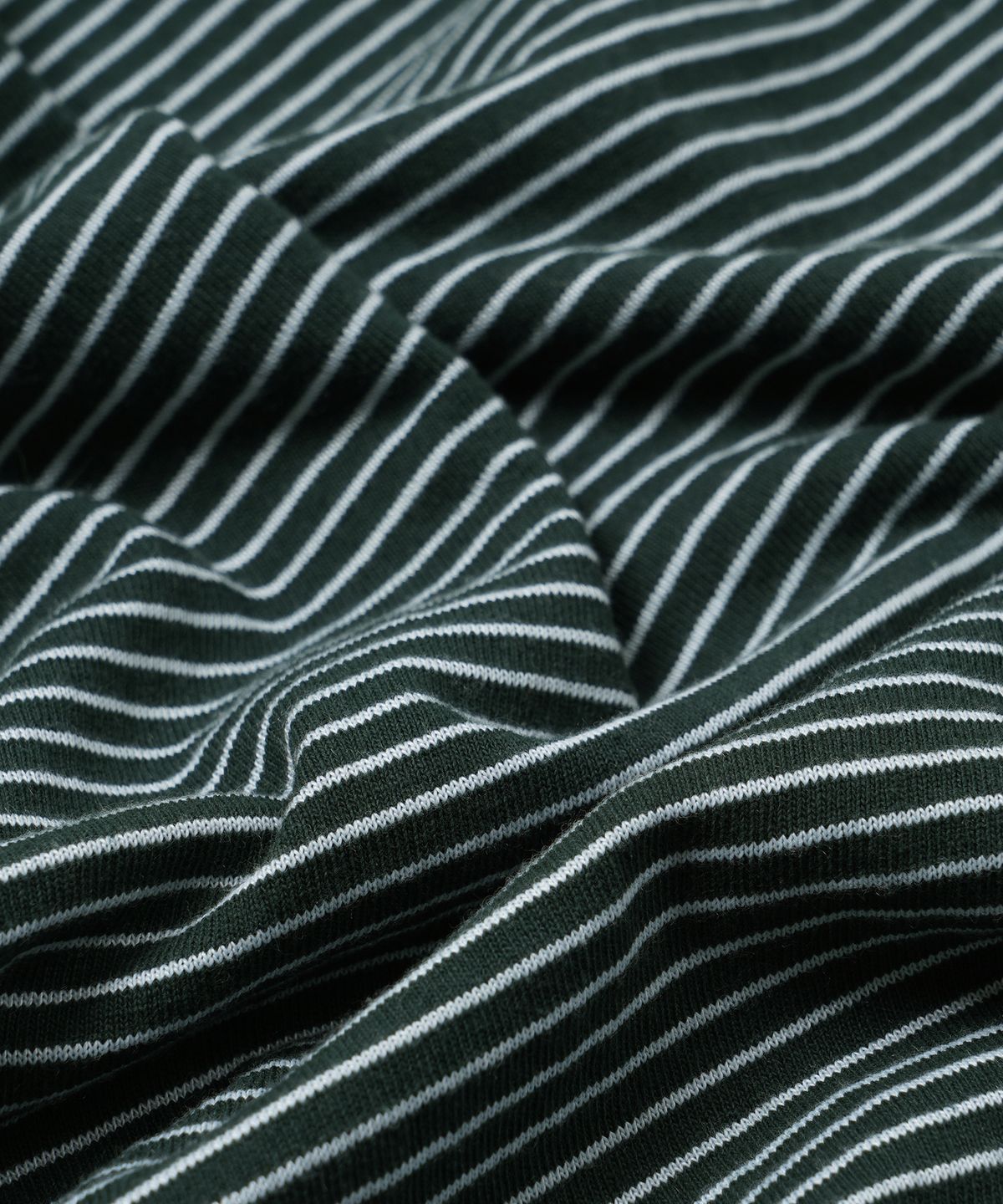 프리즘웍스(FRIZMWORKS) STRIPE OVERSIZED RELAX TEE 002 _ DARK GREEN
