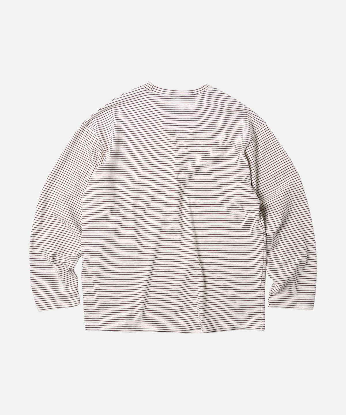 프리즘웍스(FRIZMWORKS) STRIPE OVERSIZED RELAX TEE 002 _ IVORY
