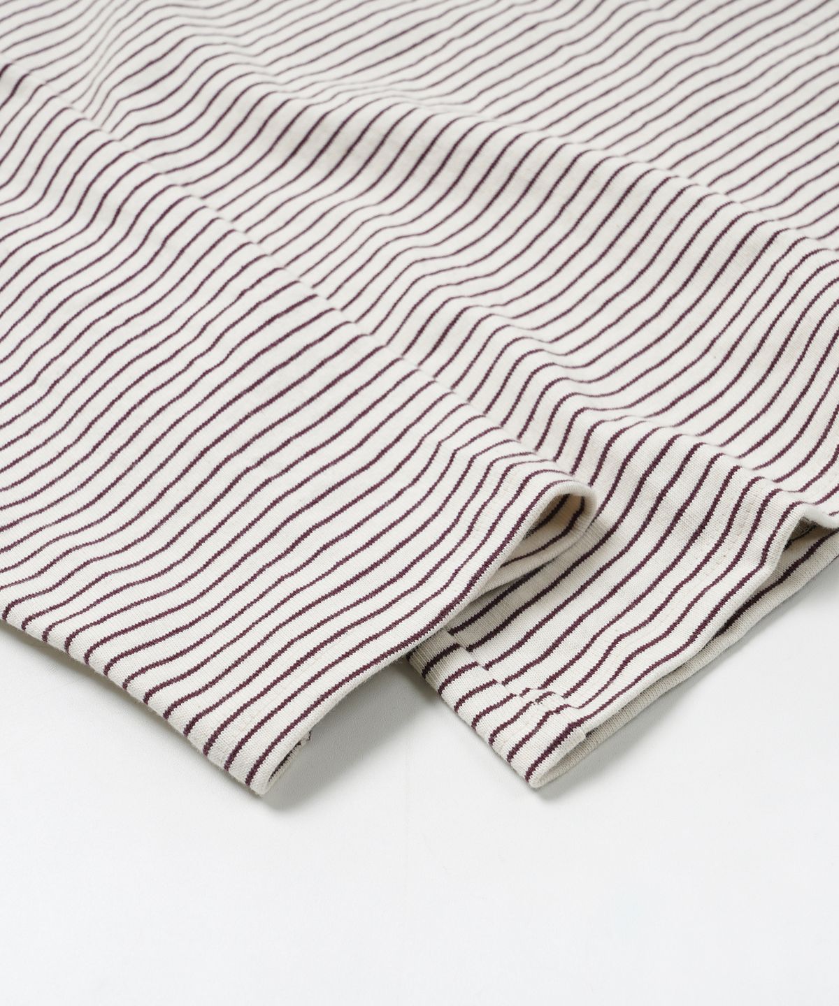 프리즘웍스(FRIZMWORKS) STRIPE OVERSIZED RELAX TEE 002 _ IVORY