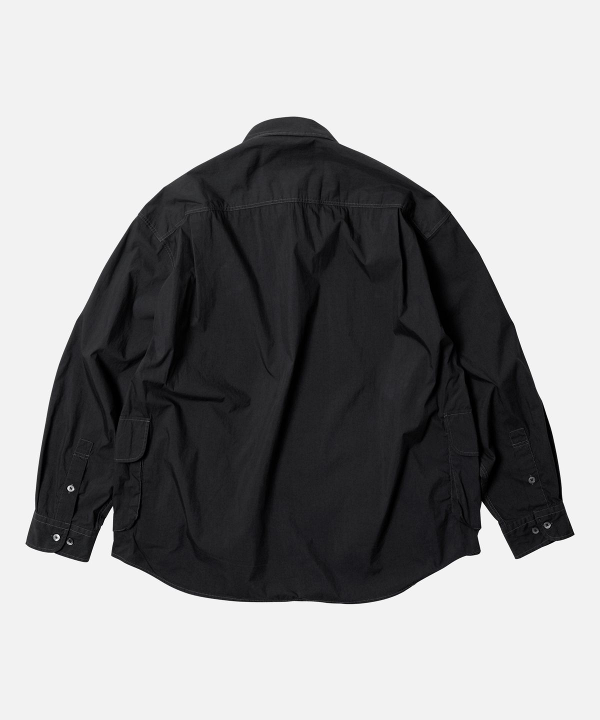 프리즘웍스(FRIZMWORKS) GREAT POCKET SHIRT JACKET _ BLACK