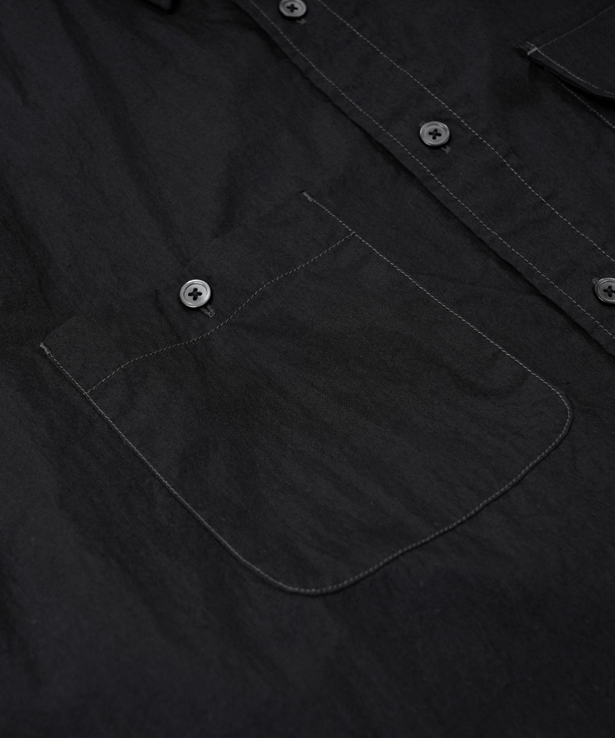 프리즘웍스(FRIZMWORKS) GREAT POCKET SHIRT JACKET _ BLACK