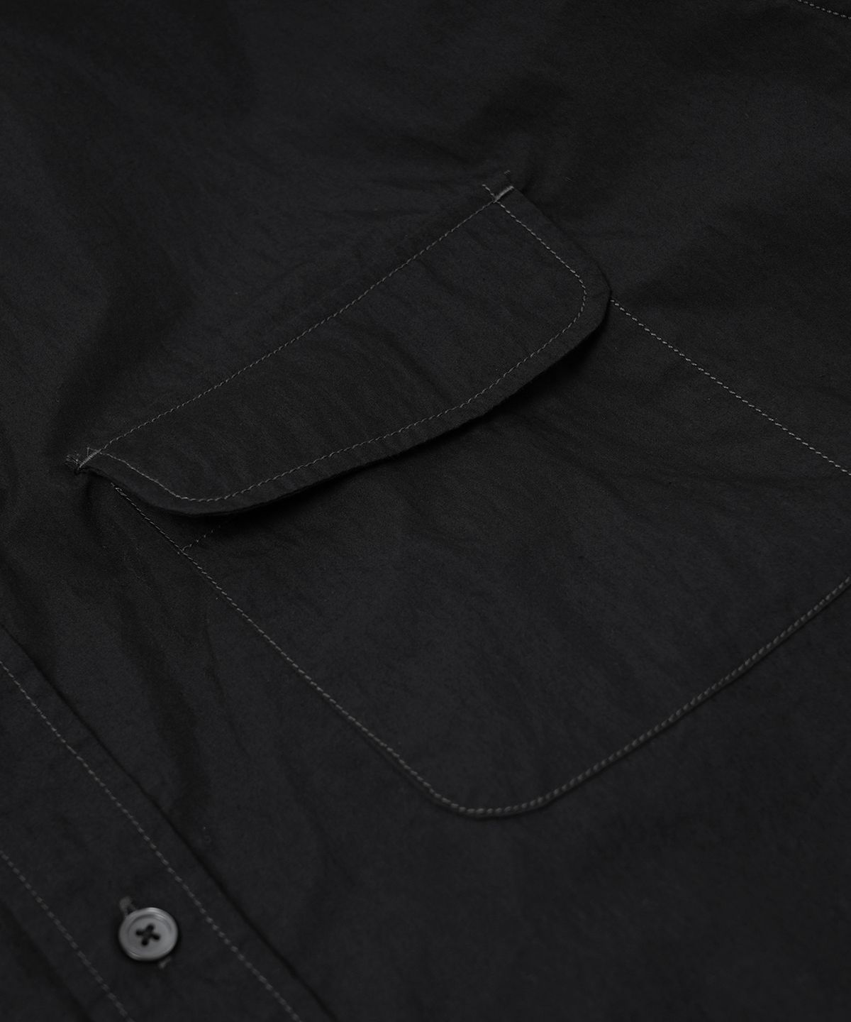 프리즘웍스(FRIZMWORKS) GREAT POCKET SHIRT JACKET _ BLACK