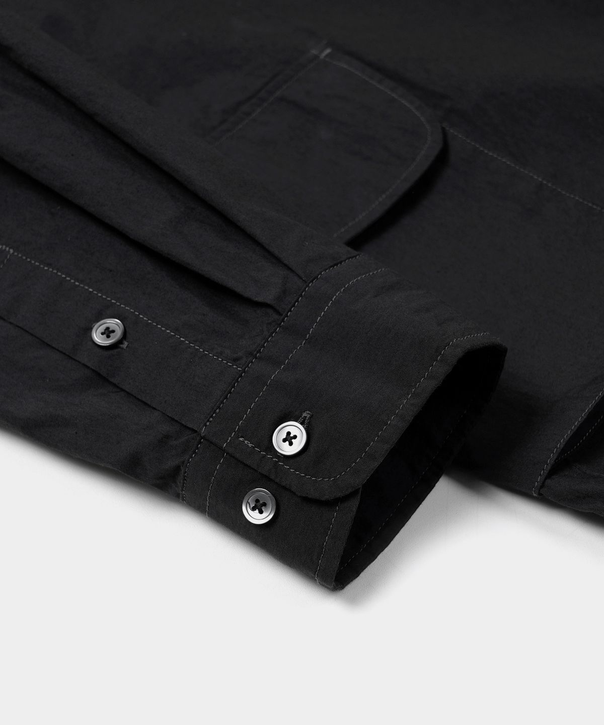 프리즘웍스(FRIZMWORKS) GREAT POCKET SHIRT JACKET _ BLACK