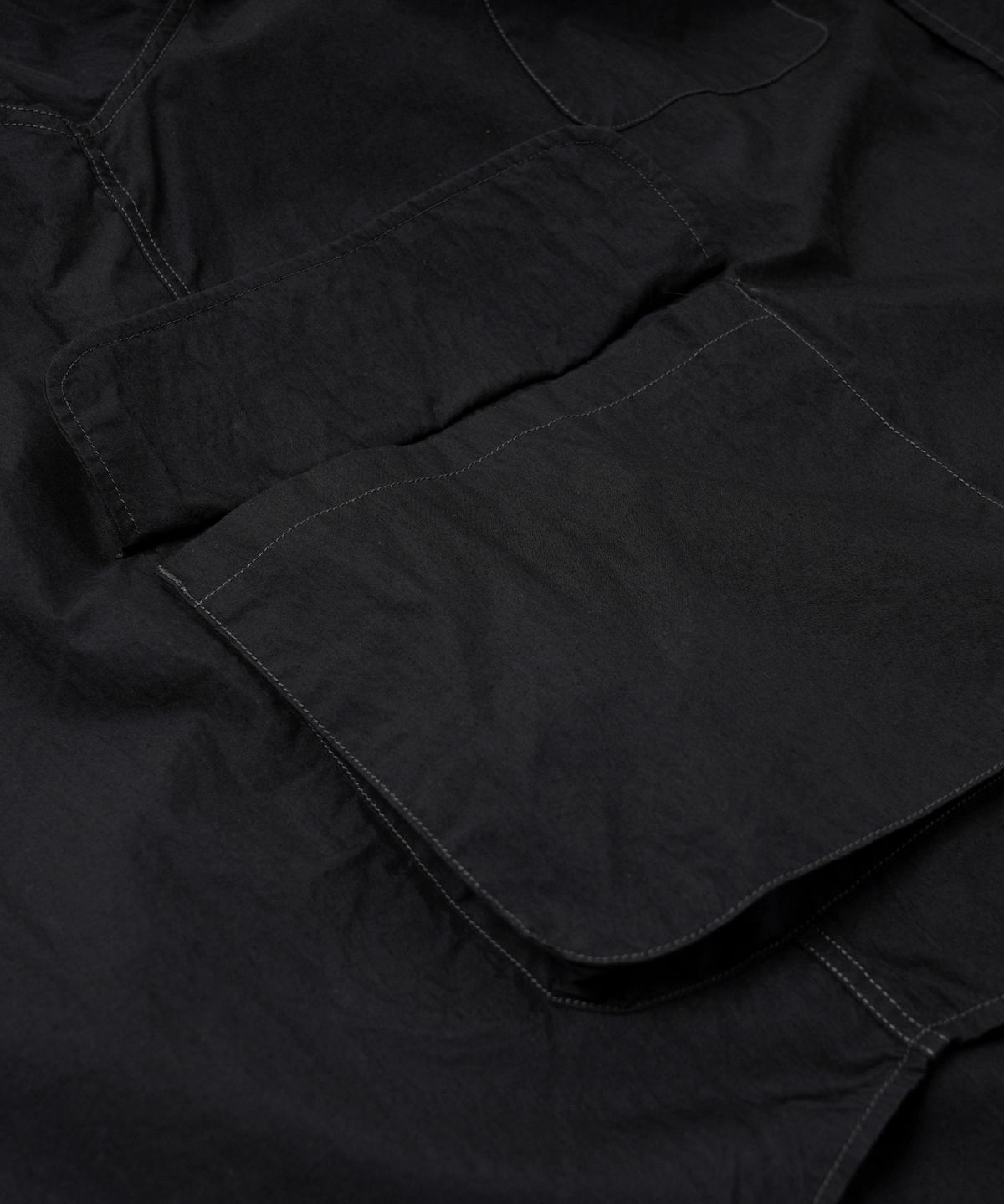 프리즘웍스(FRIZMWORKS) GREAT POCKET SHIRT JACKET _ BLACK