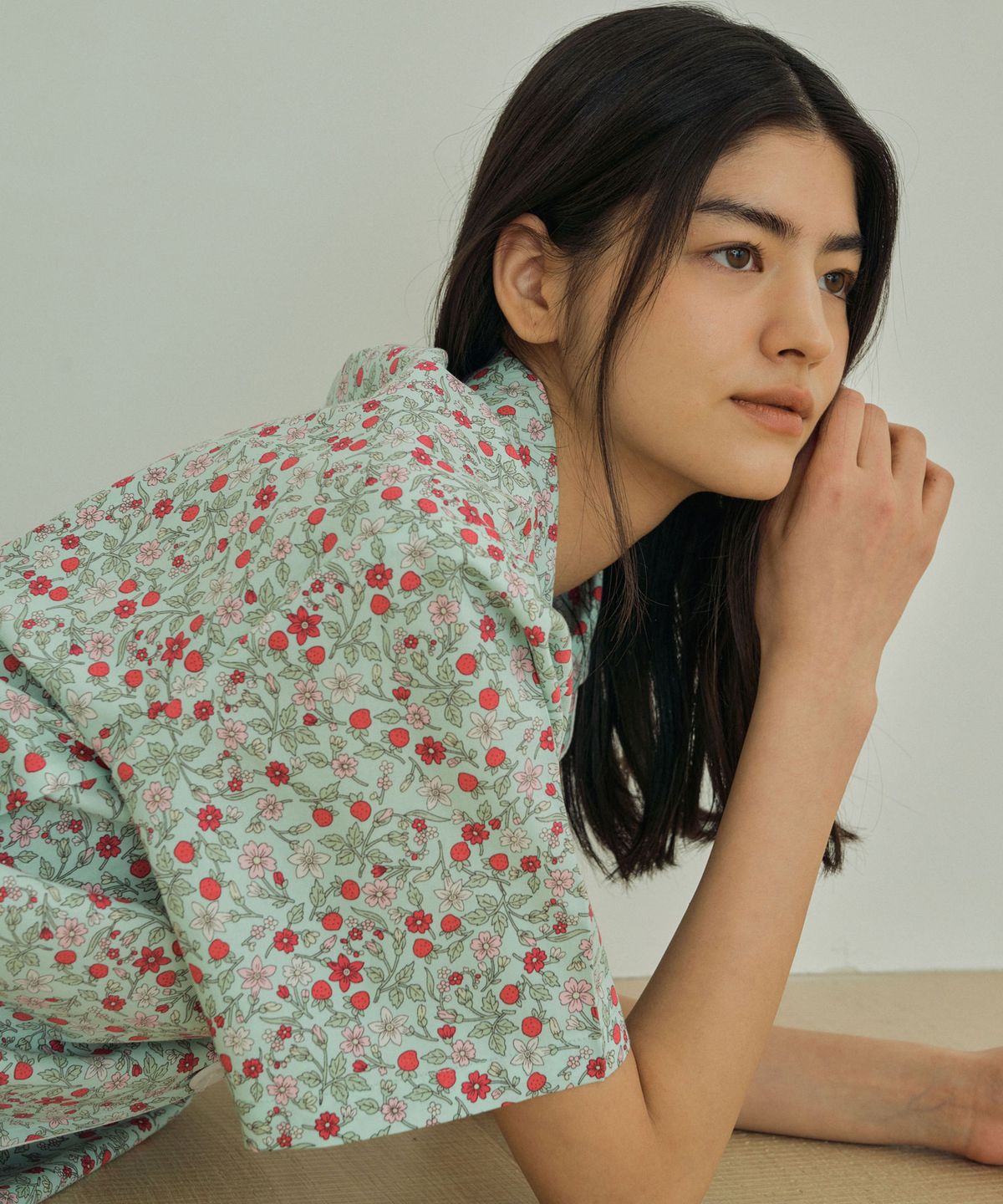 조스라운지(JO'S LOUNGE) [모달] (couple) Mint Short Pajama Set