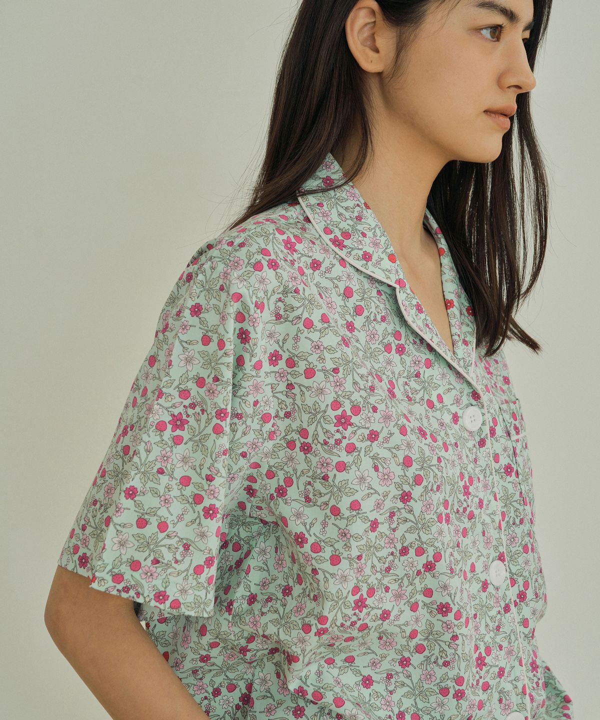 조스라운지(JO'S LOUNGE) [모달] (w) Mint Short Pajama Set