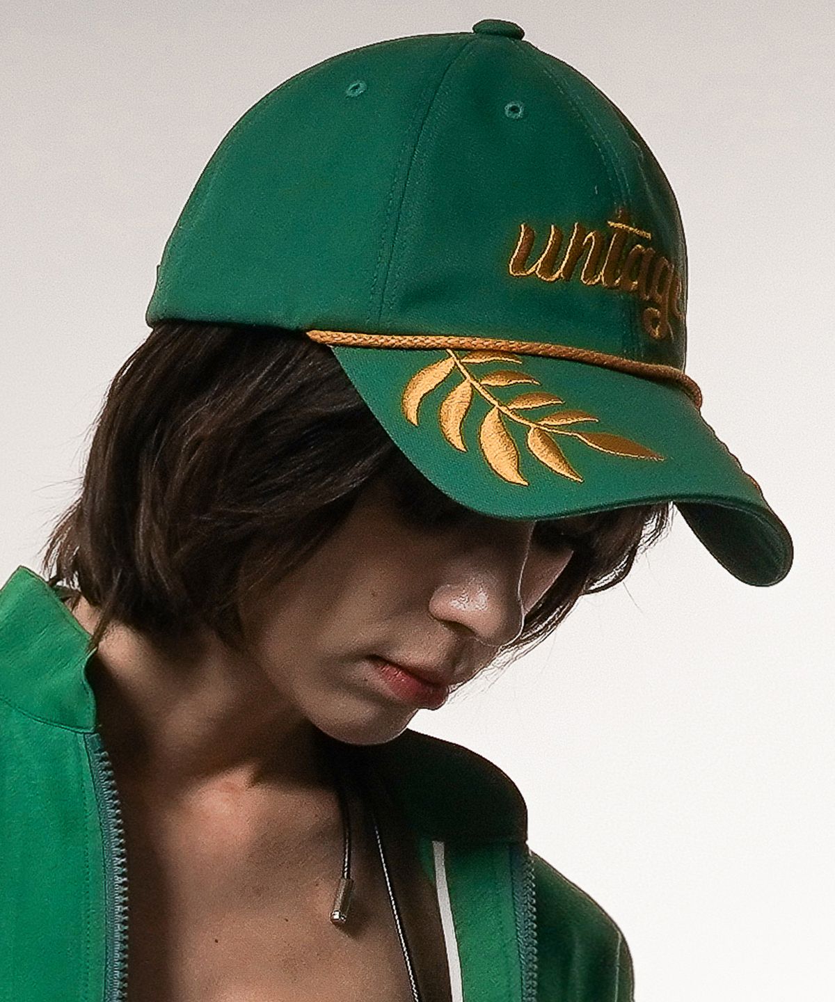 언티지(UNTAGE) 로고 자수 아폴로 볼캡(UNISEX)_UHG-FS02