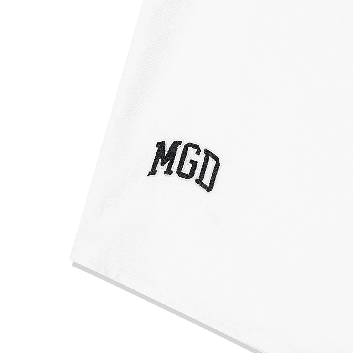 마하그리드(MAHAGRID) MGD OXFORD HALF SLEEVE SHIRTS WHITE(MG2DMMW341A)