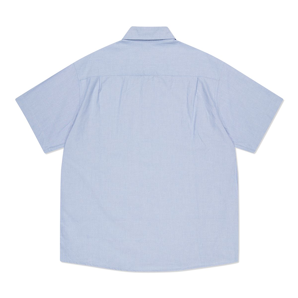 마하그리드(MAHAGRID) MGD OXFORD HALF SLEEVE SHIRTS SKYBLUE(MG2DMMW341A)