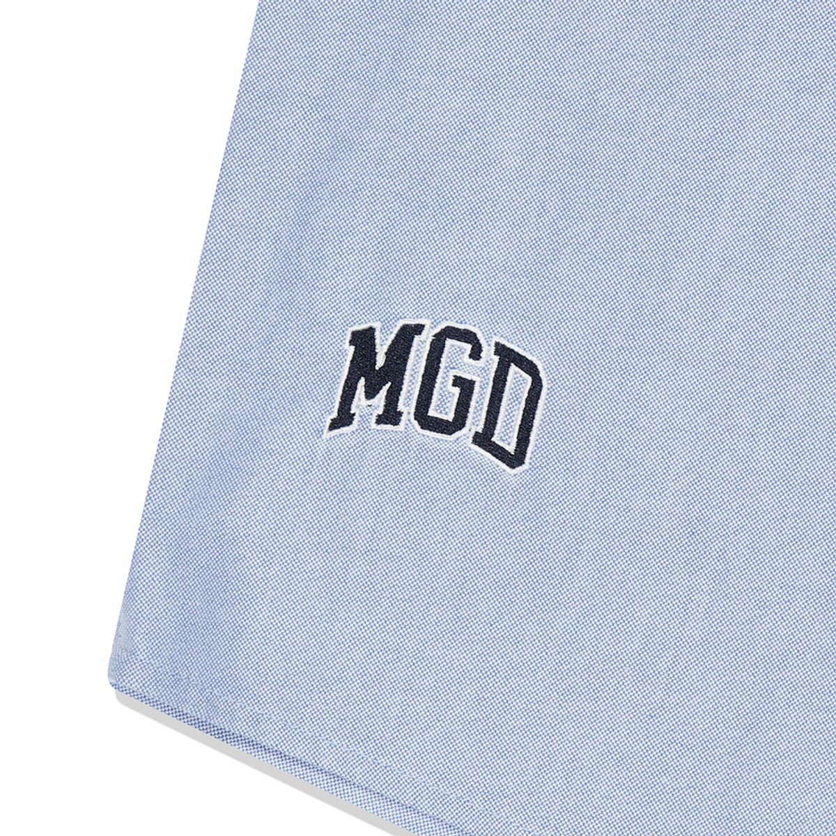 마하그리드(MAHAGRID) MGD OXFORD HALF SLEEVE SHIRTS SKYBLUE(MG2DMMW341A)