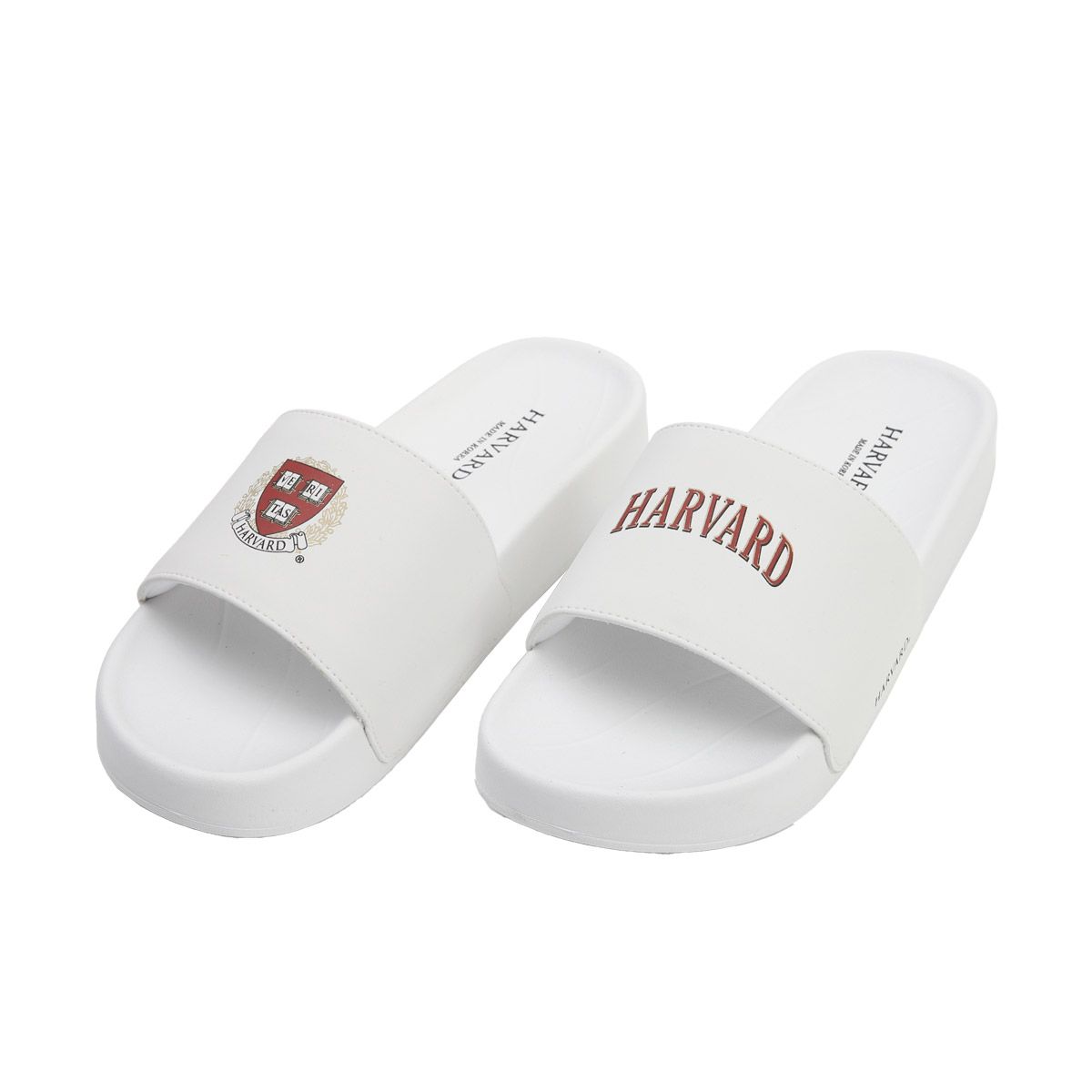 하버드 슈즈(HARVARD SHOES) 스트론 남여공용 슬리퍼 화이트