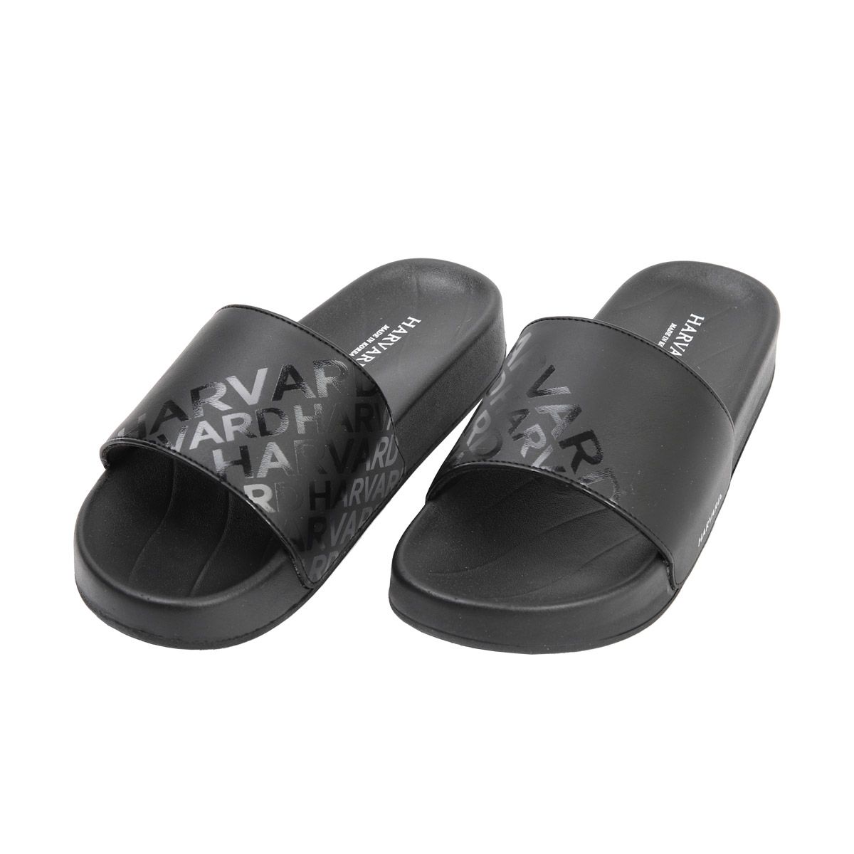 하버드 슈즈(HARVARD SHOES) 엑트 남여공용 슬리퍼 블랙