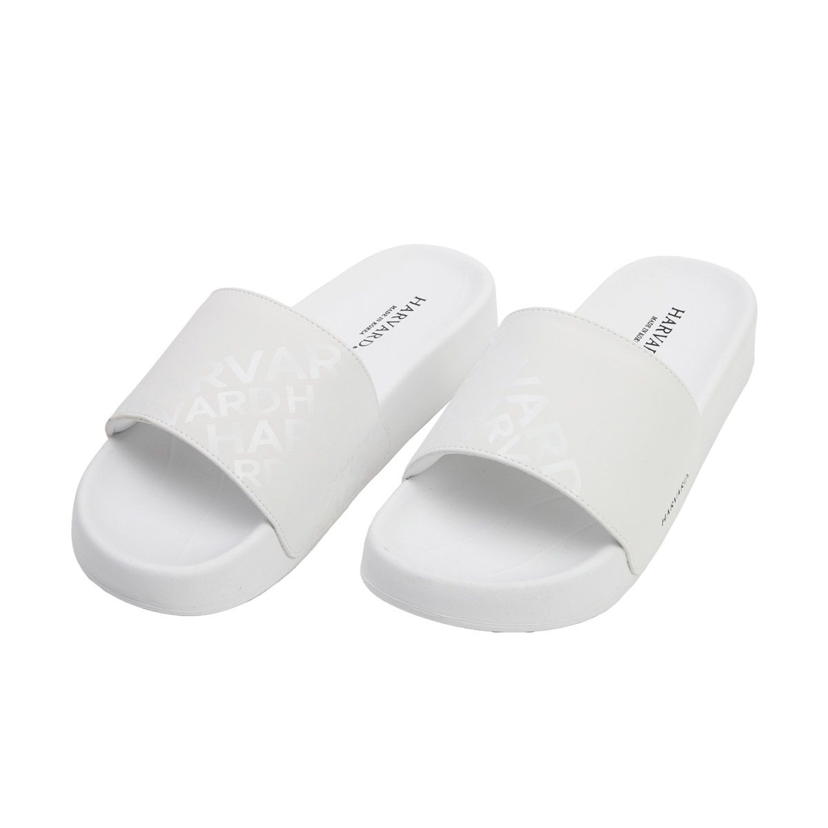 하버드 슈즈(HARVARD SHOES) 엑트 남여공용 슬리퍼 화이트