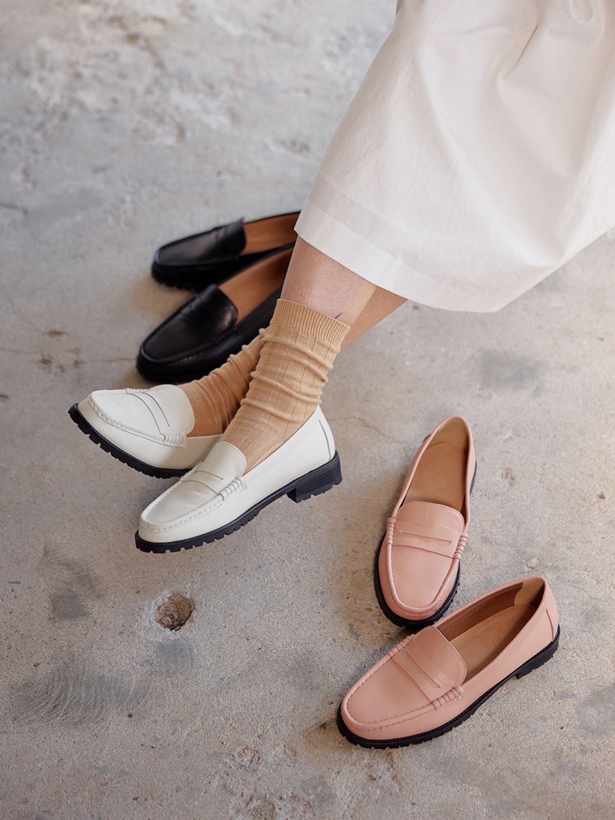 바이언스(BYEUUNS) BMP22215 CLASSIC PENNY LOAFER / 3 COLORS